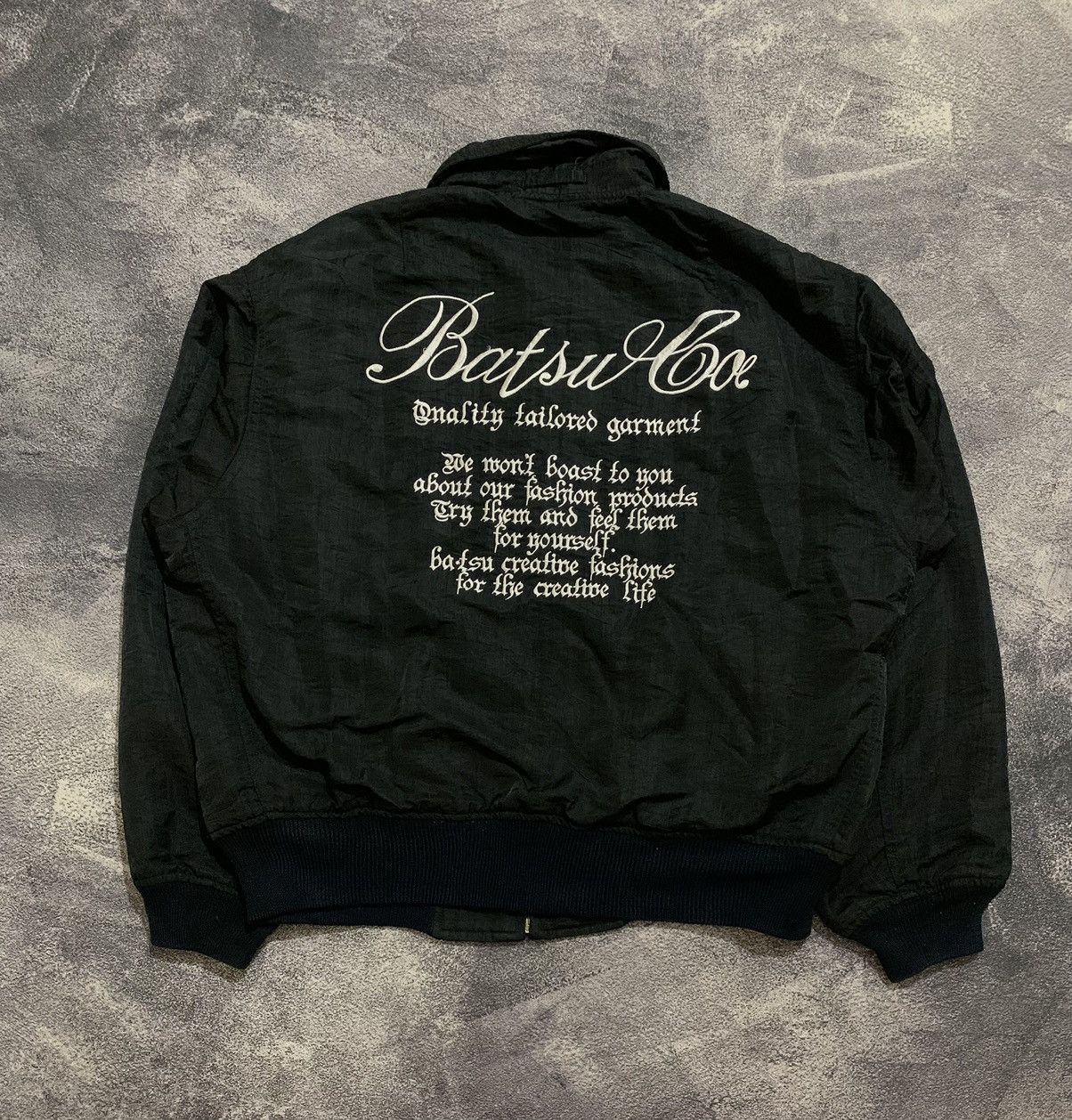 Japanese Brand × Vintage Batsu Galant Compose Revesible Jacket Size US L / EU 52-54 / 3 - 1 Thumbnail