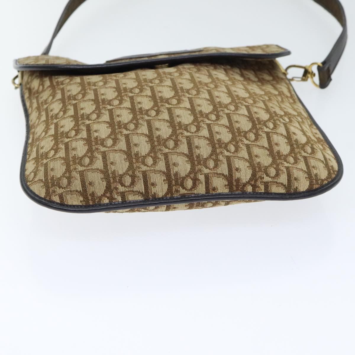 Dior DIOR Trotter Canvas Shoulder Bag Beige Size ONE SIZE - 5 Thumbnail
