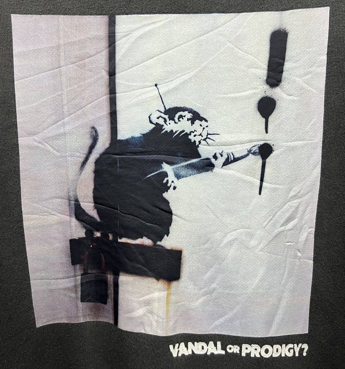 Japanese Brand × Vintage VINTAGE BRANDALISED EXCLAMATION RAT SWEATSHIRT Size US M / EU 48-50 / 2 - 4 Thumbnail