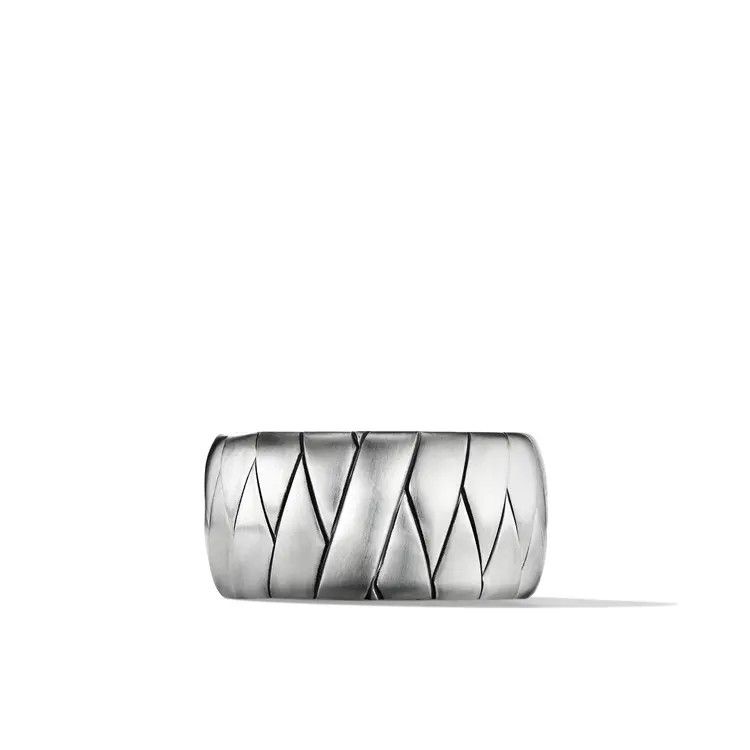 David Yurman o1w1db11025 R25865M /Size 7 /Rings in Silver Size ONE SIZE - 2 Thumbnail