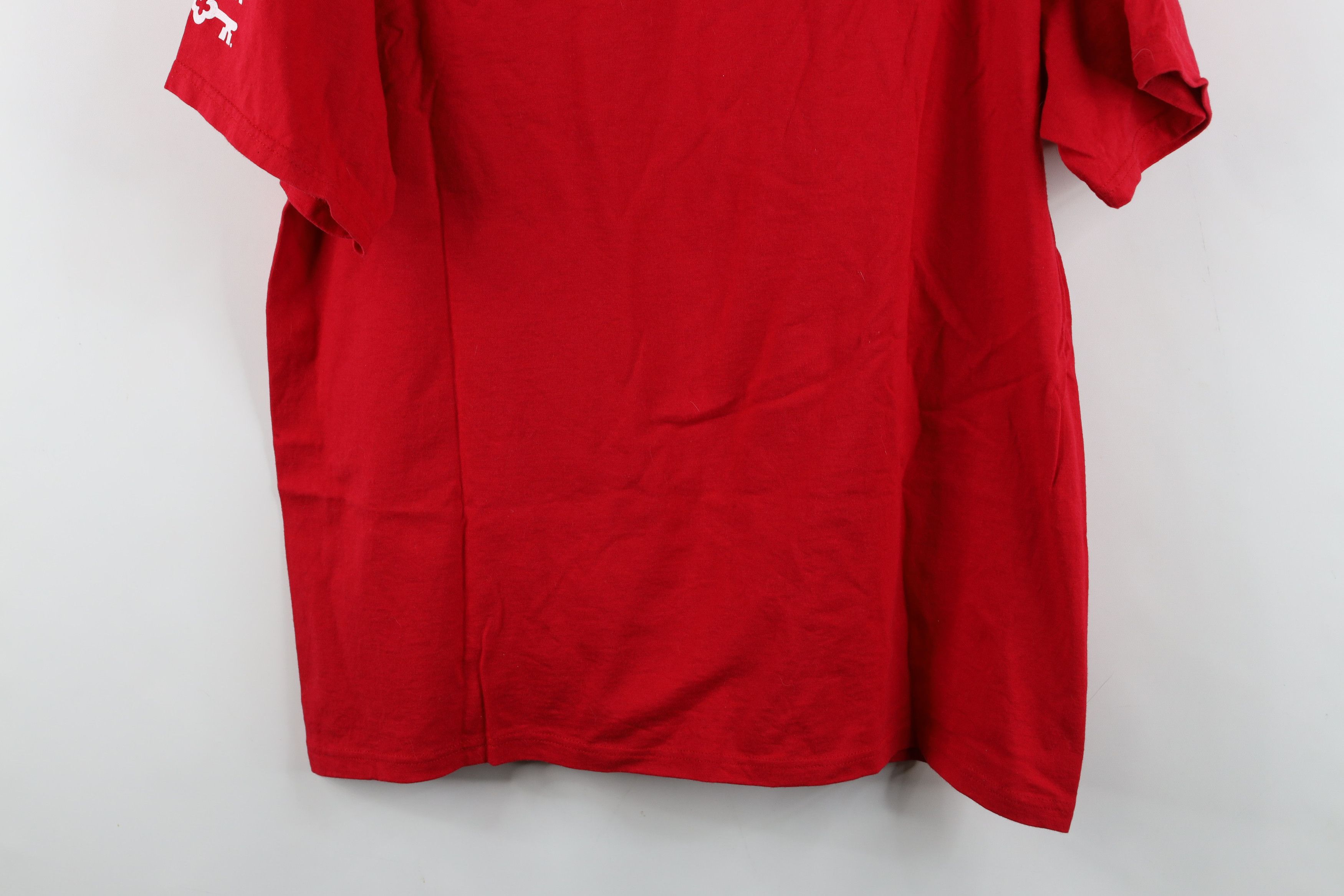 Vintage Vintage Y2K 2008 Cleveland Indians Baseball T-Shirt Red Size US XL / EU 56 / 4 - 12 Thumbnail