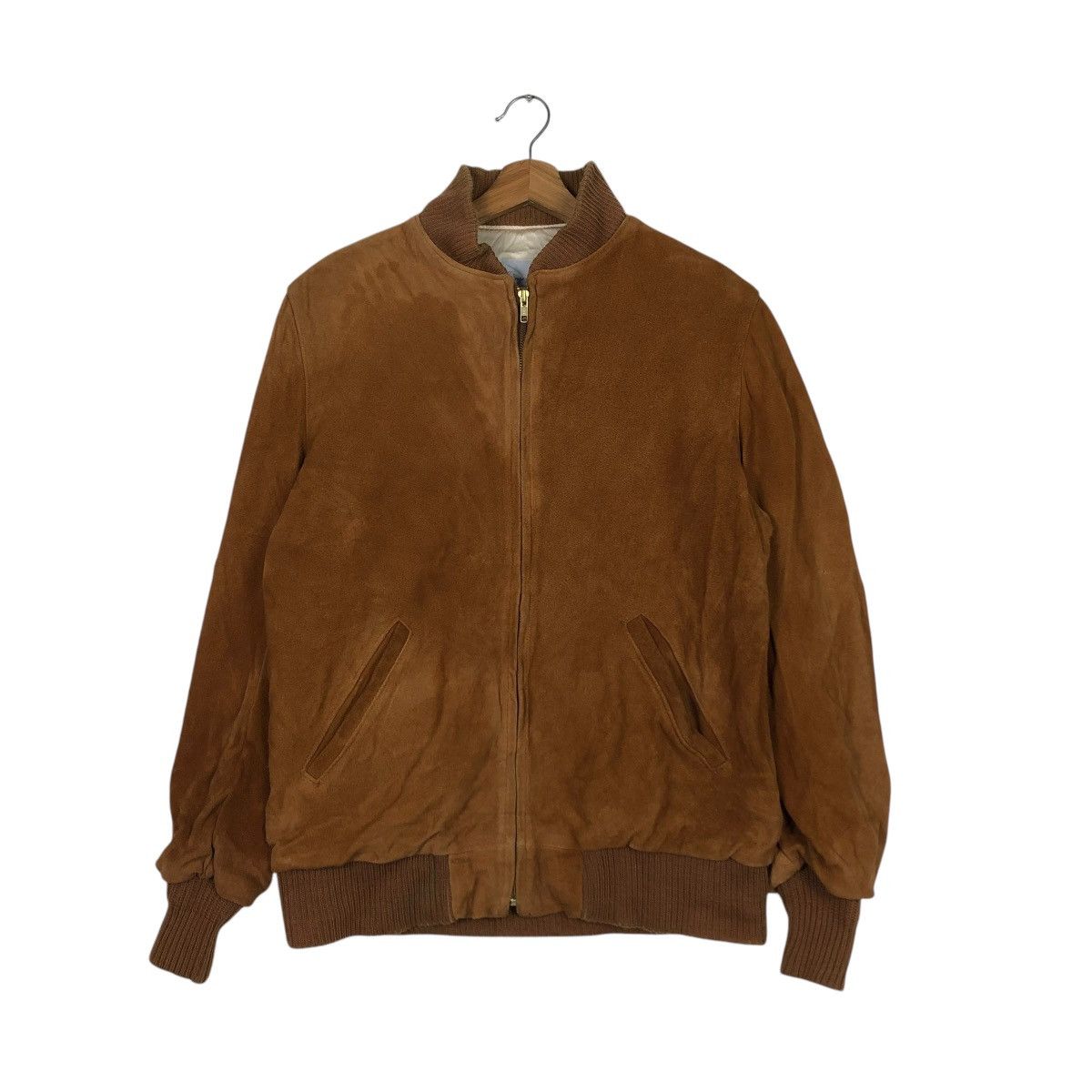 Vintage 🔥VINTAGE GENUINE LEATHER BOMBER JACKET WINNY ROASTER NY Size US M / EU 48-50 / 2 - 3 Thumbnail