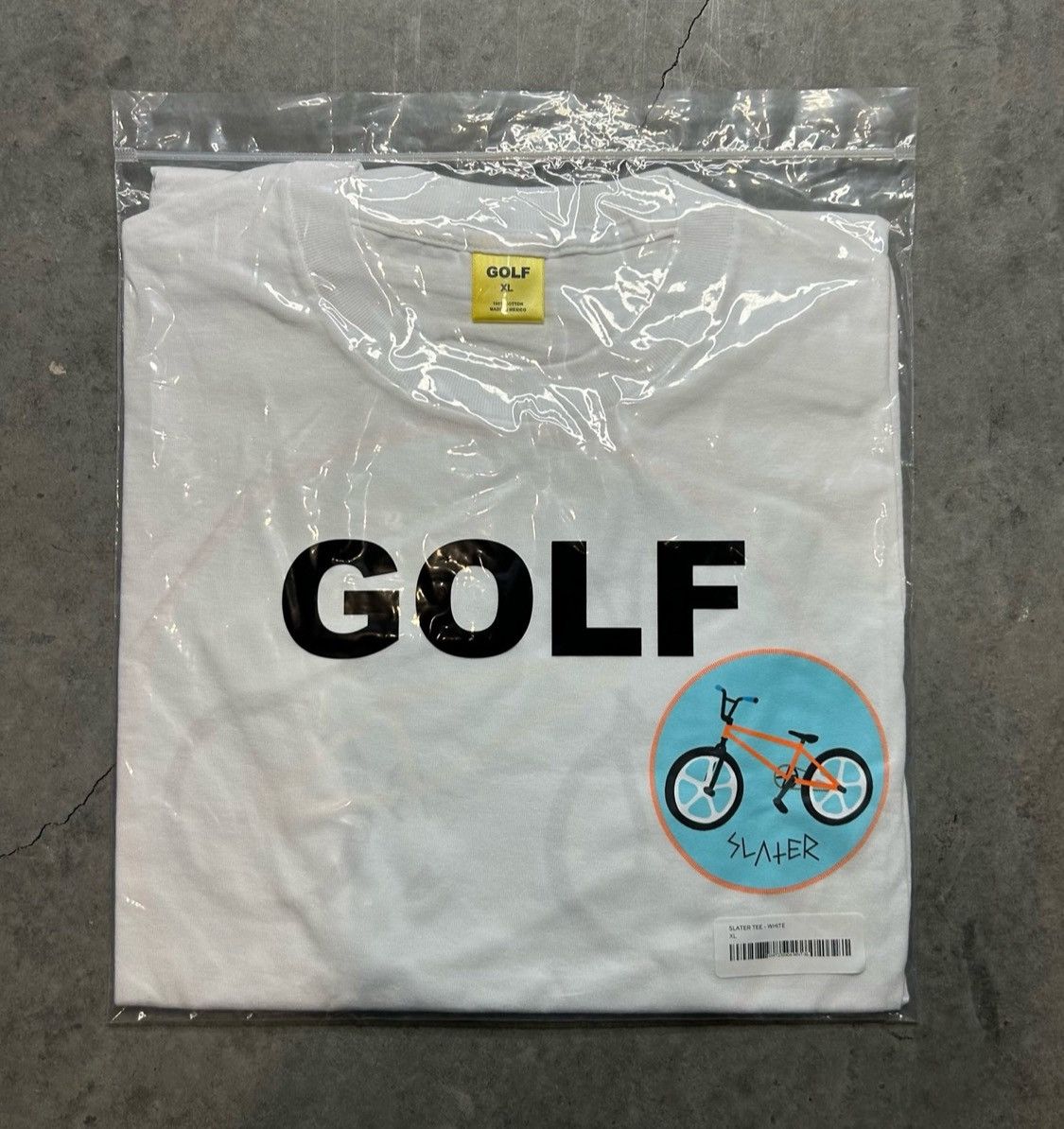 Golf Wang SLATER TEE (Size XL) (WHITE) - GOLF WANG Size US XL / EU 56 / 4 - 1 Preview