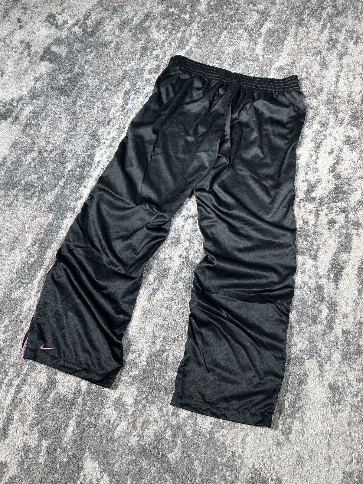 Nike × Nike ACG × Vintage Vintage Y2K Nike Baggy Pink & Black Grunge Opium Sweatpants Size 36" / US 14 / IT 50 - 12 Thumbnail