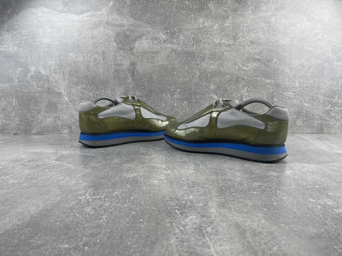 Prada × Vintage Prada Vintage Red Tab American Cup Platform Sneakers Size US 5.5 / IT 35.5 - 5 Thumbnail