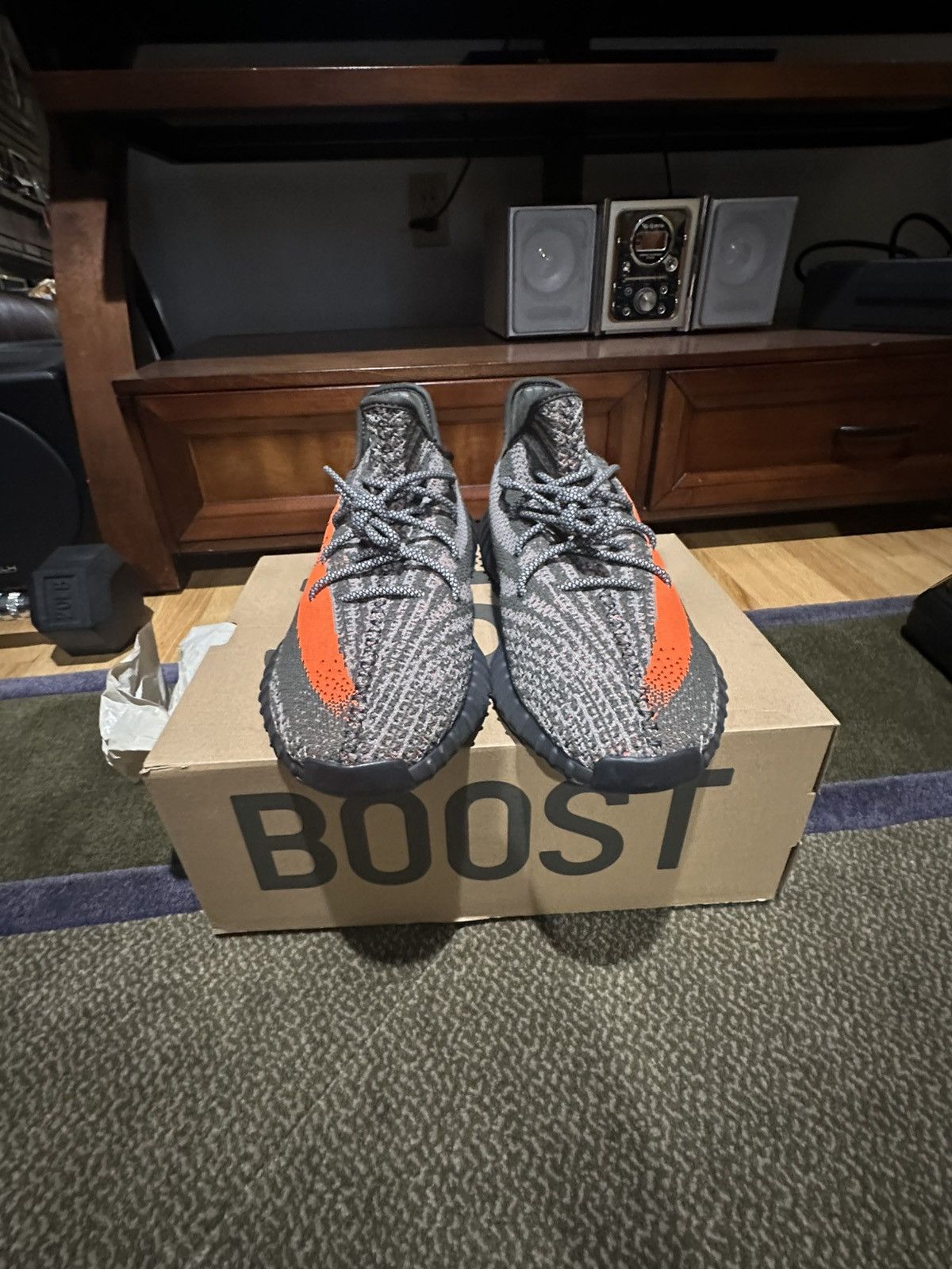 Yeezy Yeezy 350 Carbon Beluga Size US 13 / EU 46 - 5 Thumbnail