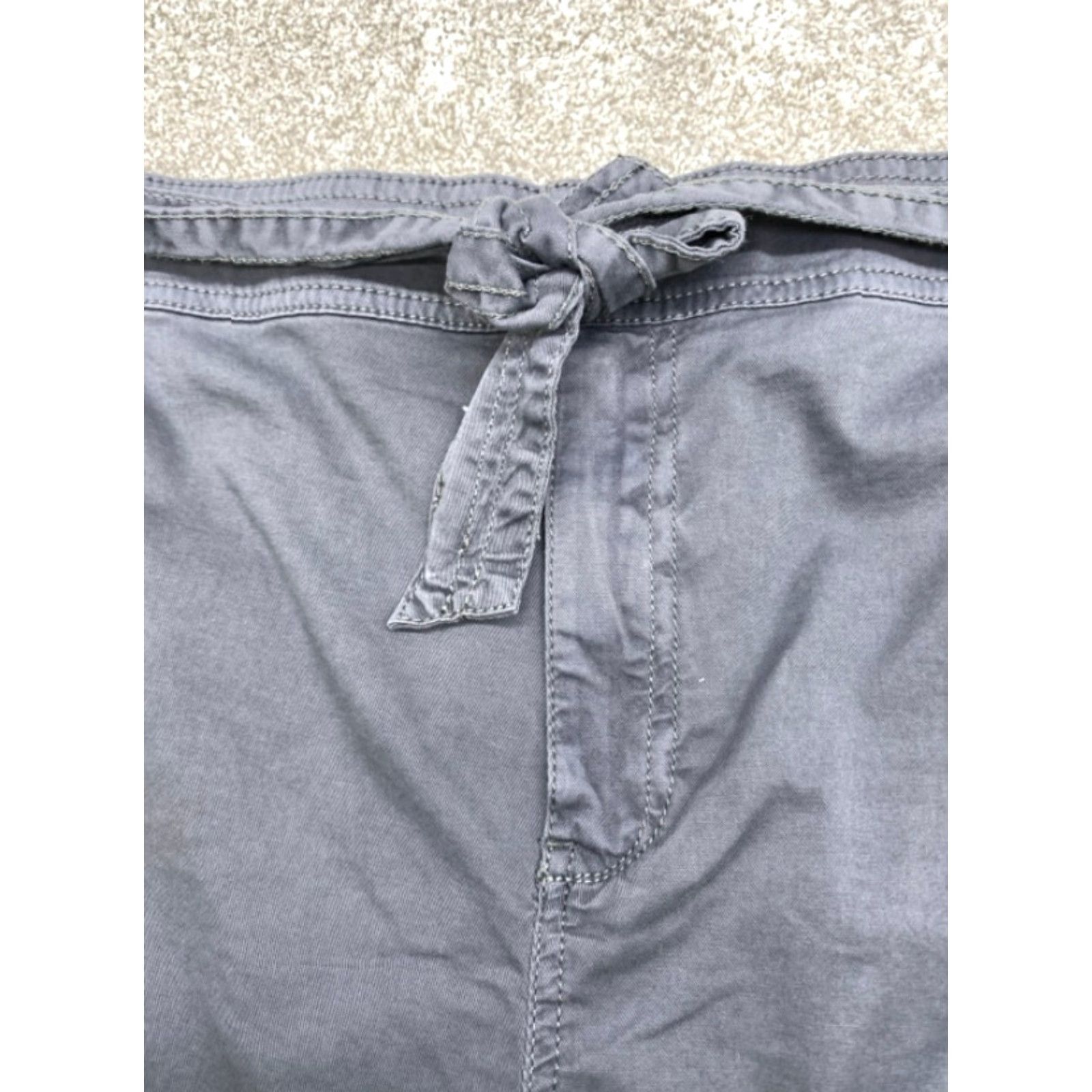 Vintage VINTAGE Sonoma Shorts Womens 5X Gray 52x5 Drawstring Belt NEW 5138 Size 38" / US 16 / IT 52 - 4 Thumbnail