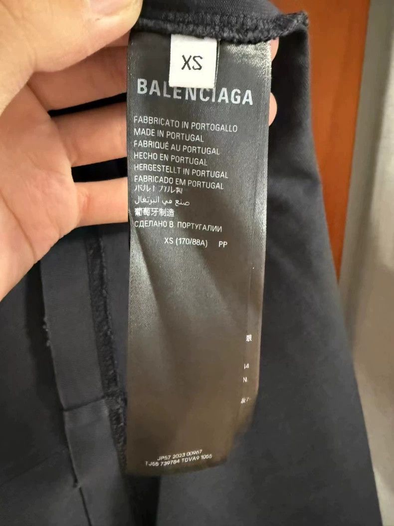 Balenciaga Balenciaga Adhesive tape short sleeve Size US XS / EU 42 / 0 - 3 Thumbnail