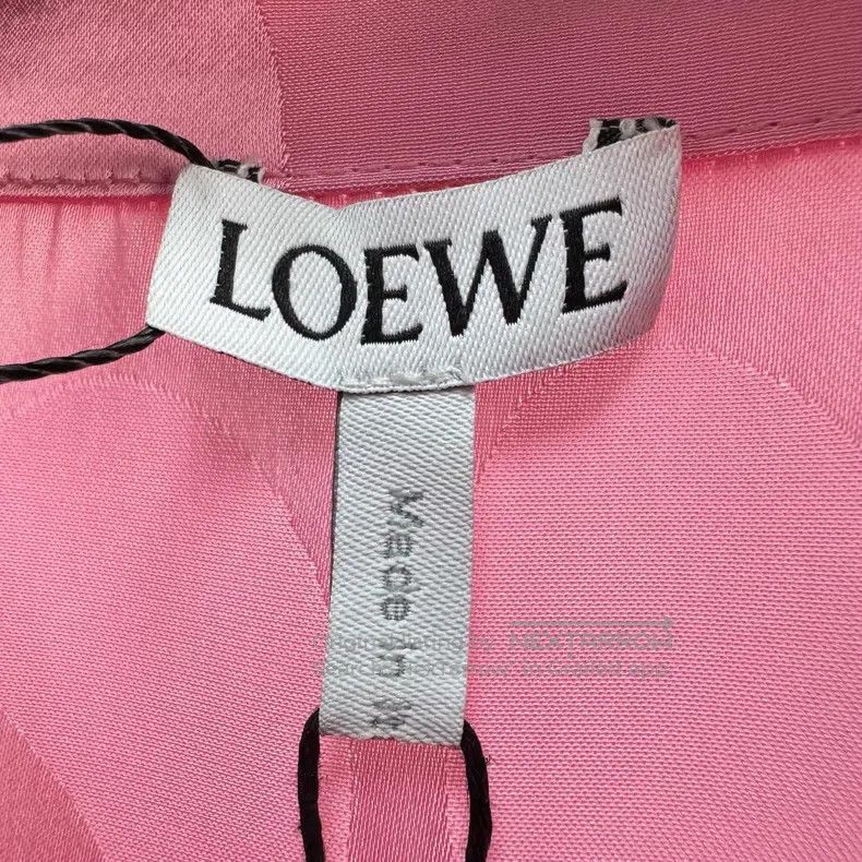 Loewe Loewe size 39 2025 Spring Summer Pink Embroidered Logo Subt Size XS / US 0-2 / IT 36-38 - 7 Thumbnail