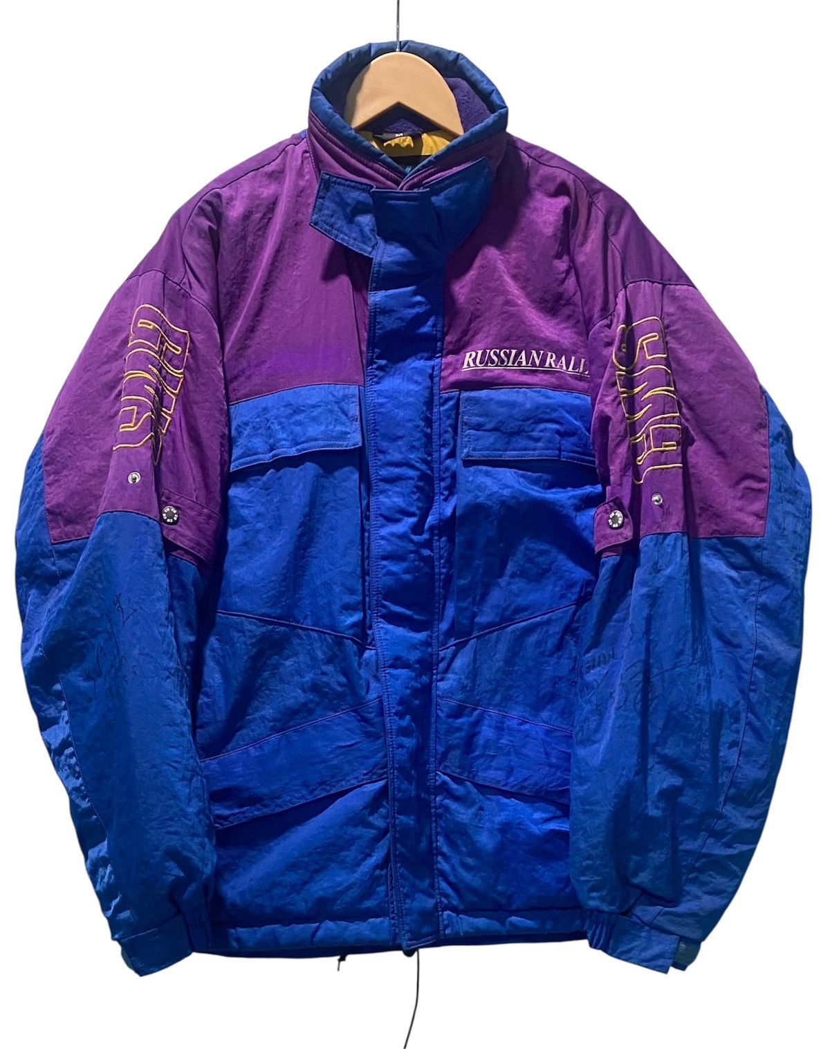 Goldwin Vintage 1997 Goldwin Motorsport Riding Russian Rally Jacket Size US M / EU 48-50 / 2 - 2 Thumbnail
