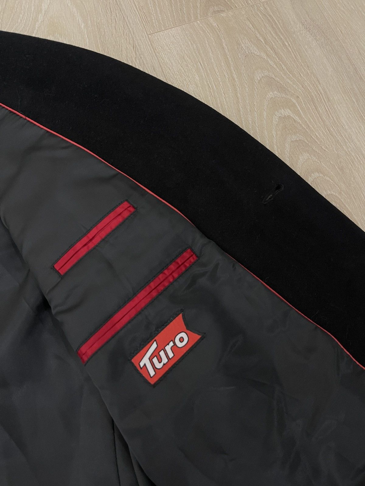 Vintage 🔥Vintage coat Turo wool Cashmere Overcoat Jacket black Size US XXL / EU 58 / 5 - 6 Thumbnail