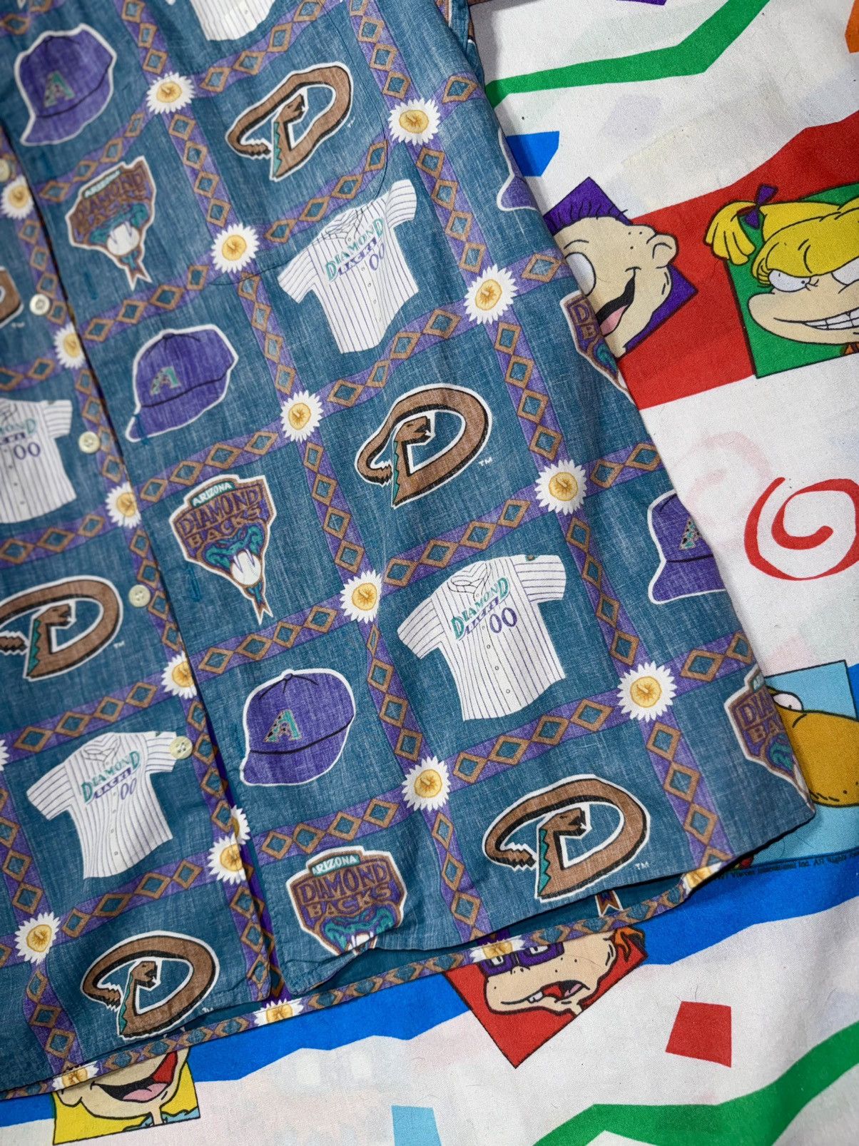 Reyn Spooner Vintage 1998 Reyn Spooner Arizona Diamondbacks MLB Shirt Size US S / EU 44-46 / 1 - 2 Thumbnail