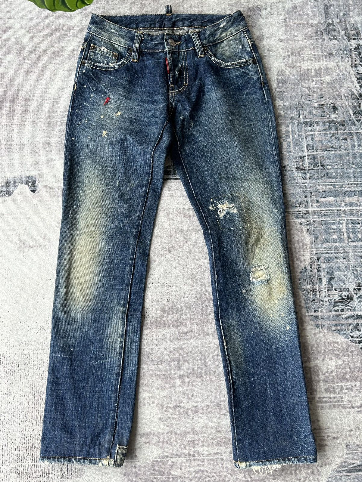 Dsquared2 Dsquared2 Painted jeans Size US 27 - 1 Thumbnail