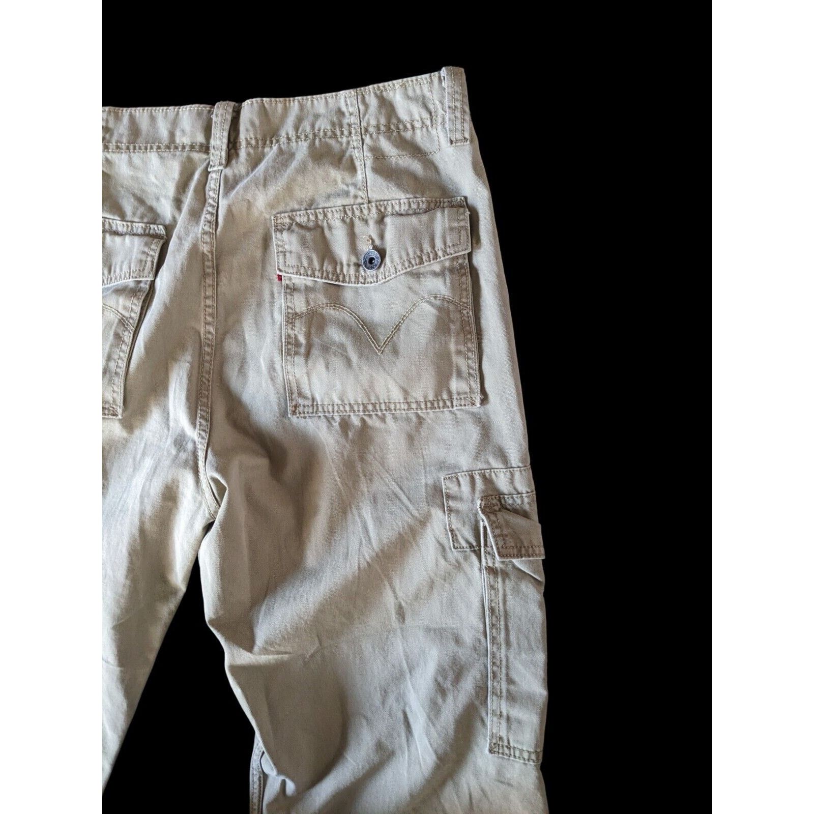 Levi's Vintage Levi's Pants Men's 36x32 Cargo Straight Grunge Y2K Size US 36 / EU 52 - 7 Thumbnail