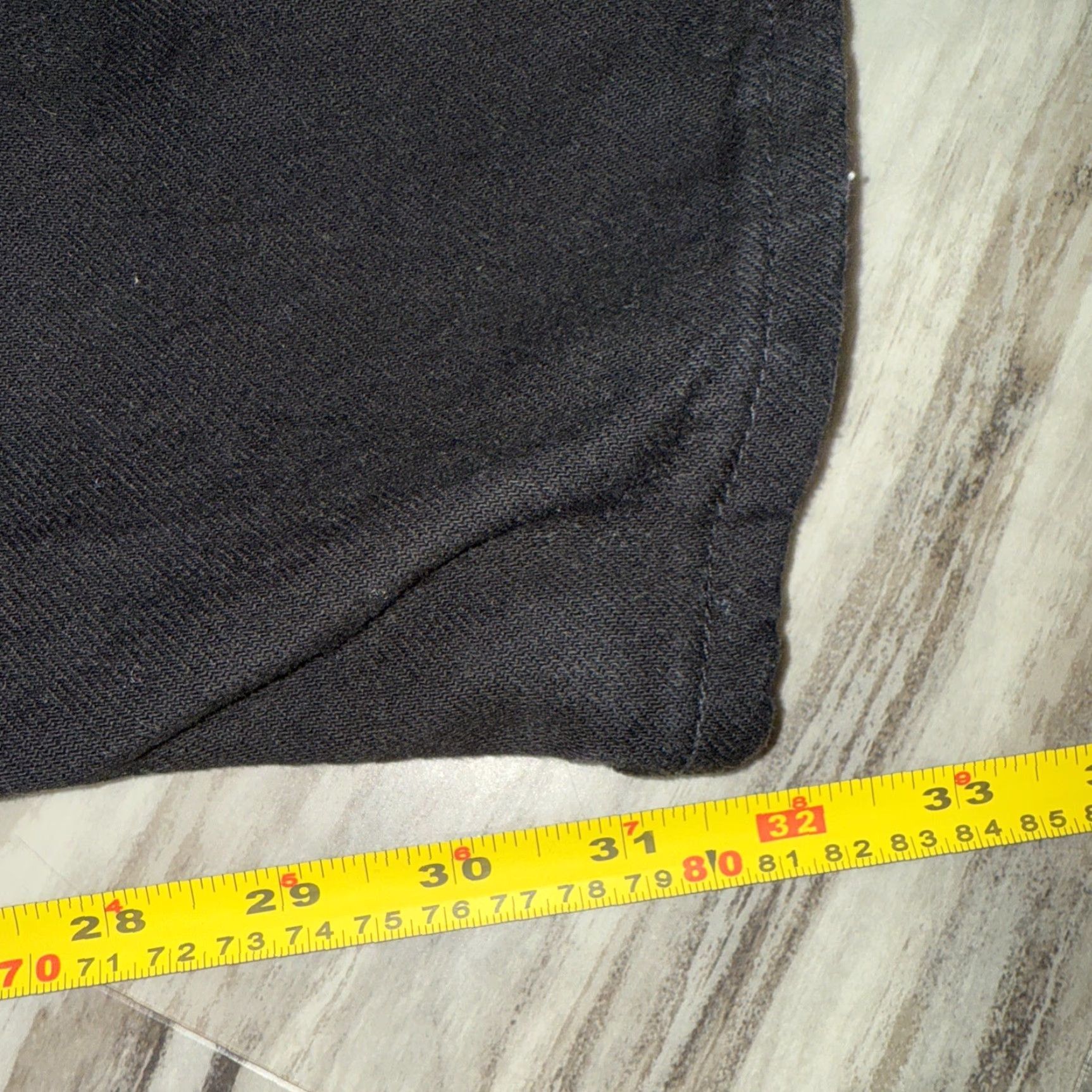 Wrangler VINTAGE Wrangler Jeans Men's Relaxed Fit Straight Leg Black Denim 40 32 EUC Size US 40 / EU 56 - 7 Thumbnail