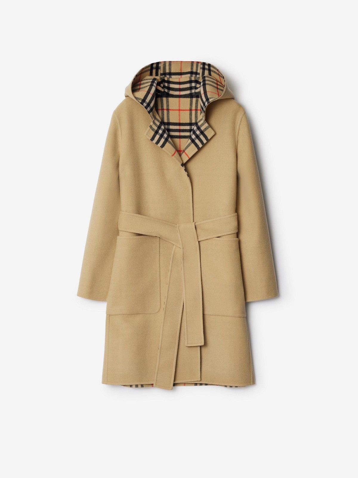コート Burberry A:ST CHARLOTTE CAPE:164786:A2021 Beige Burberry A:St Charlotte Cape:164786:A2021 In Beige - 16% Off