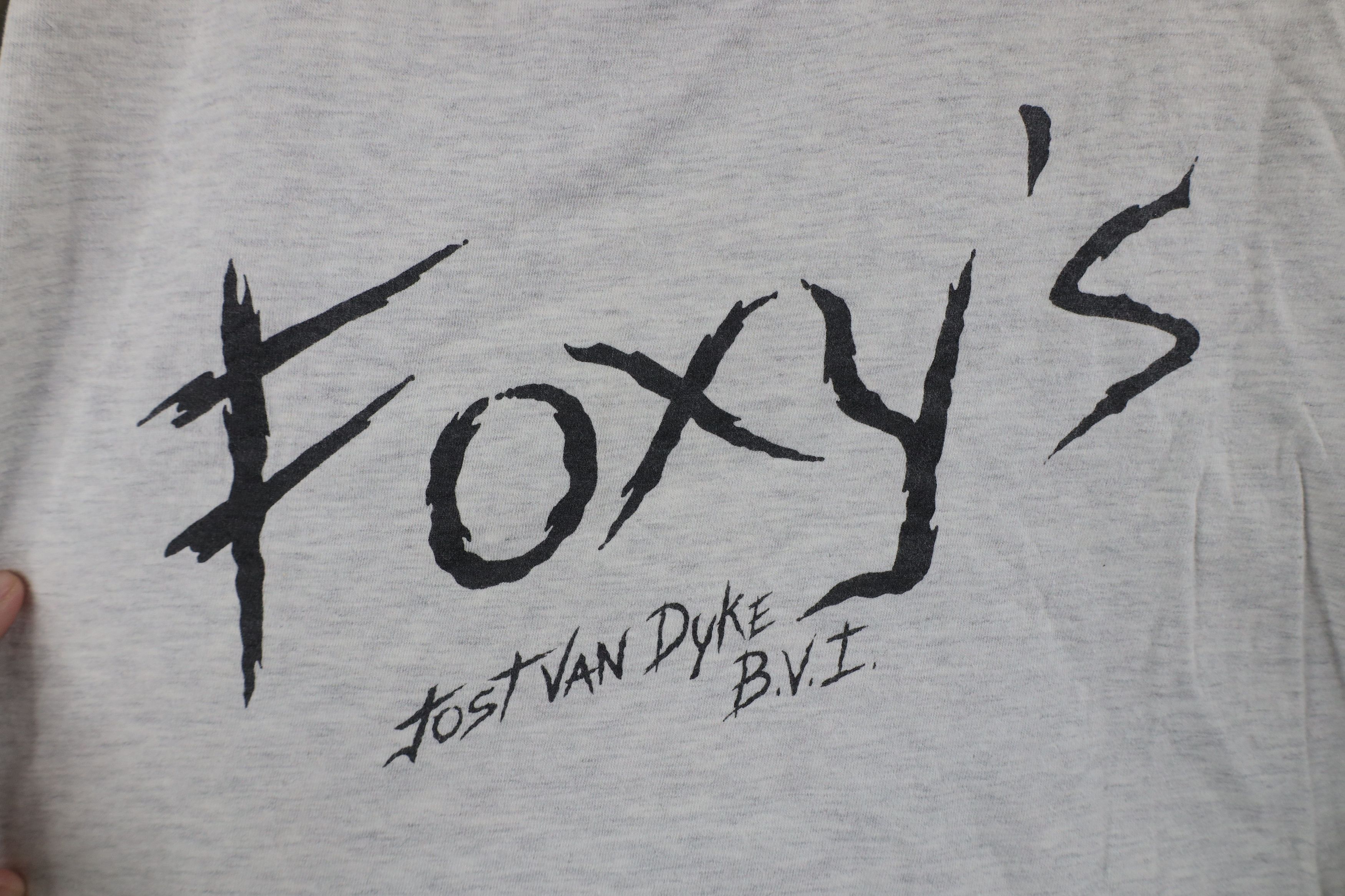 Hanes × Vintage Vintage 90s Jost Van Dyke Virgin Islands Long Sleeve T-Shirt Size US XL / EU 56 / 4 - 5 Thumbnail