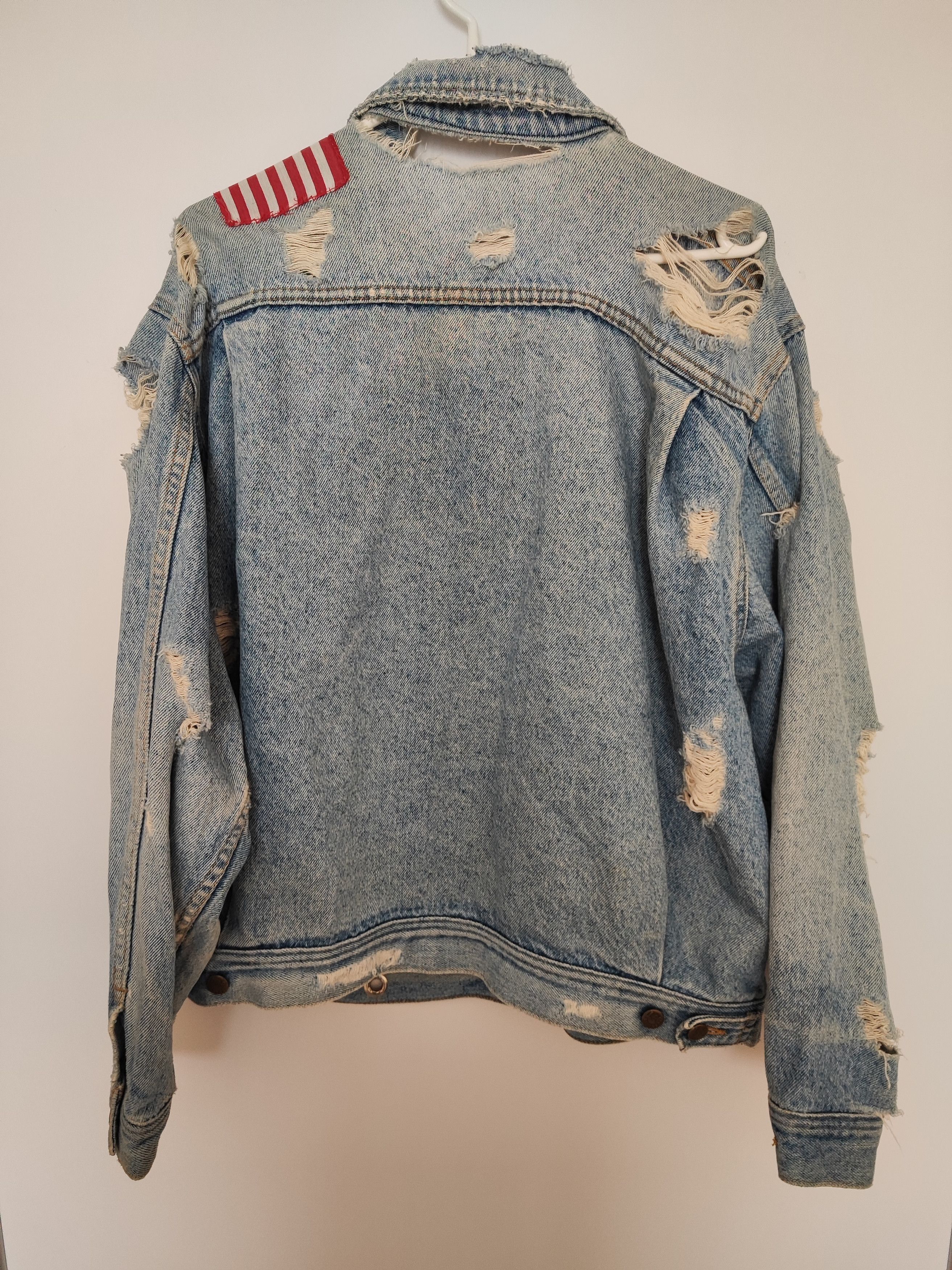 Levi's Lee Riders 220-J Denim Jacket Vintage 90s Size US L / EU 52-54 / 3 - 7 Thumbnail