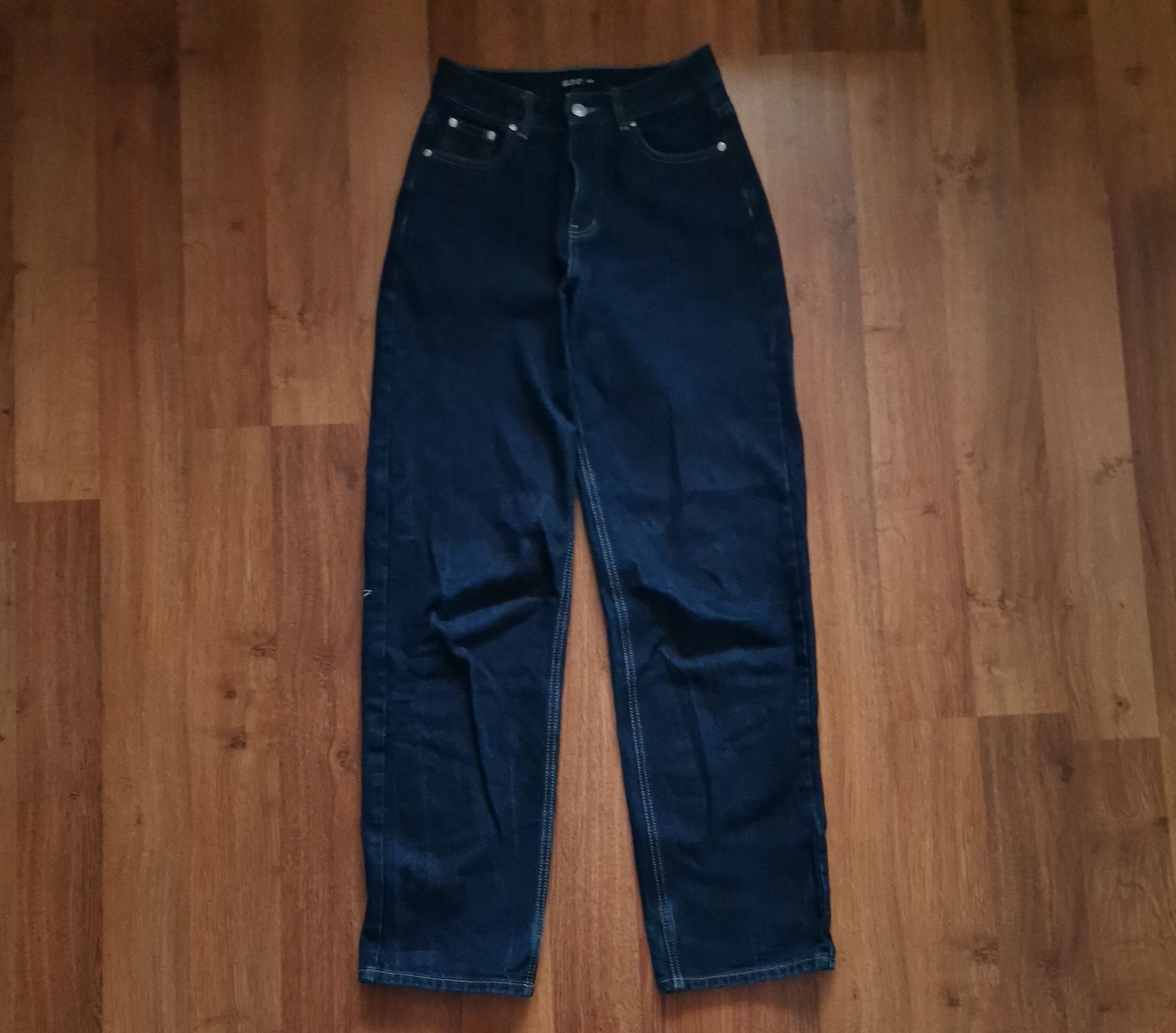 JNCO BAC Women's Embroidered Jeans Size 24" / US 00 / IT 34 - 2 Thumbnail