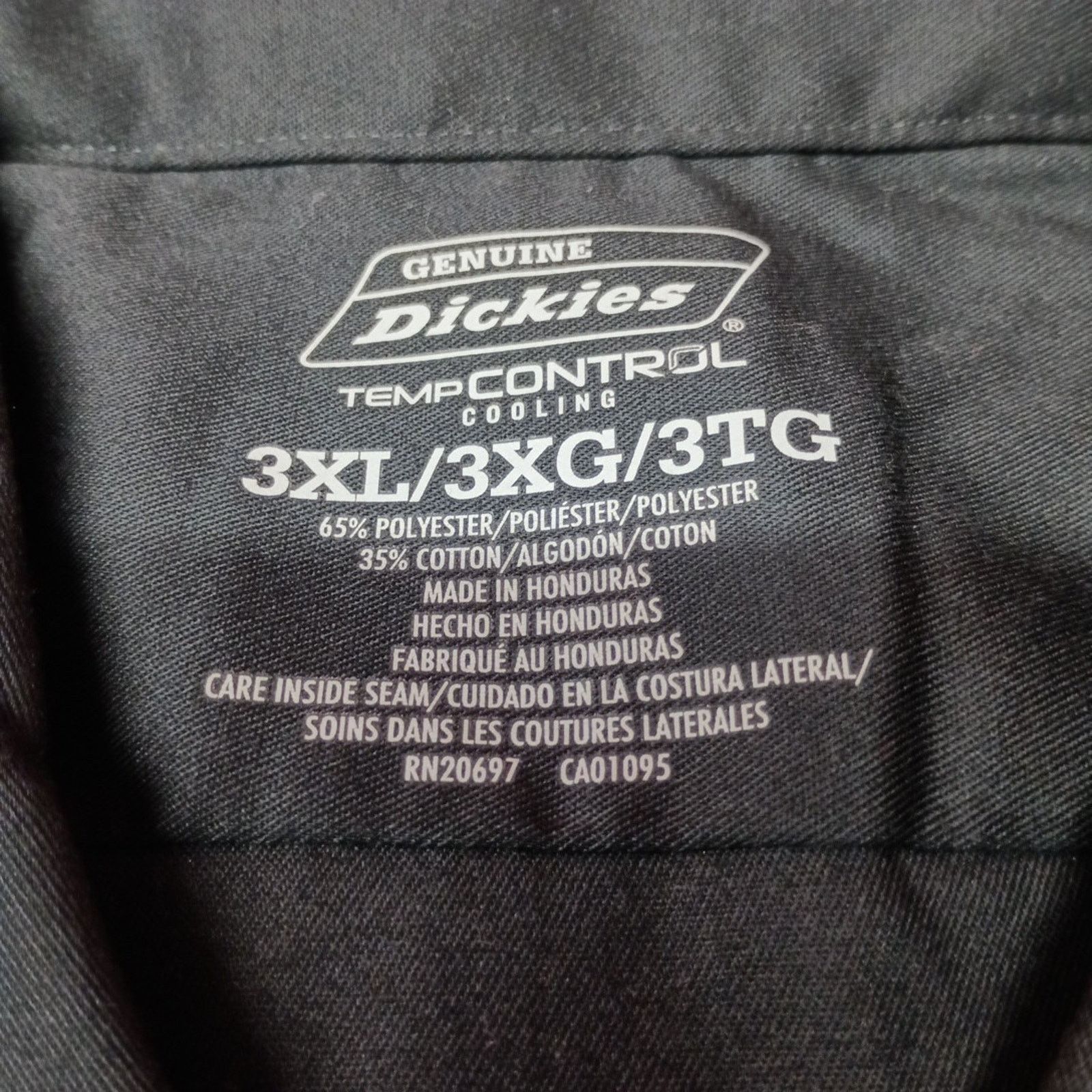 Dickies Dickies Essential Work Shirt Men Size 3XL Black Temp Control Size US XXL / EU 58 / 5 - 4 Thumbnail