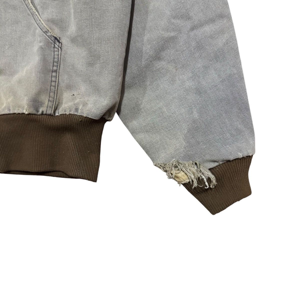 Carhartt VINTAGE CARHARTT DISTRESSED HOODIE JACKET Size US L / EU 52-54 / 3 - 4 Thumbnail