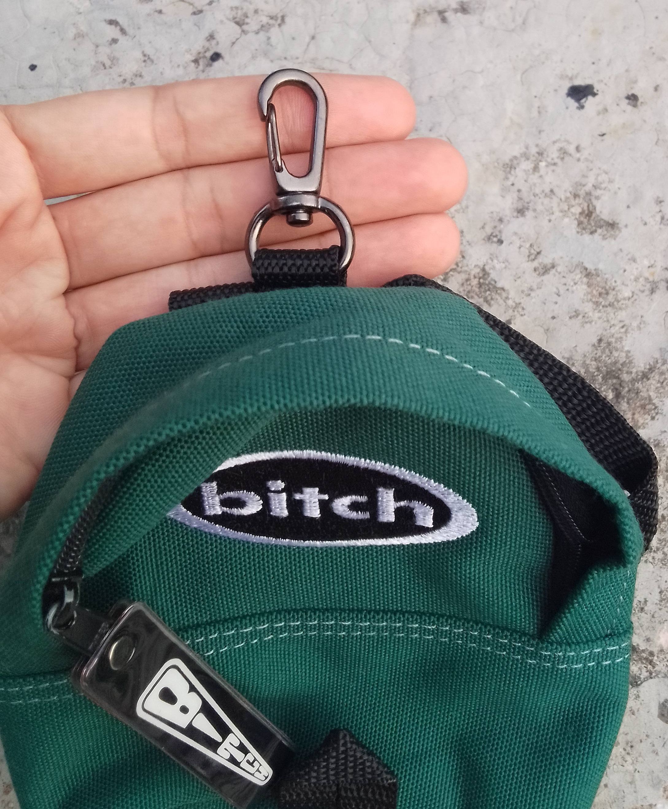 Vintage Vintage rare bitch skateboard mini backpack green Size ONE SIZE - 10 Thumbnail