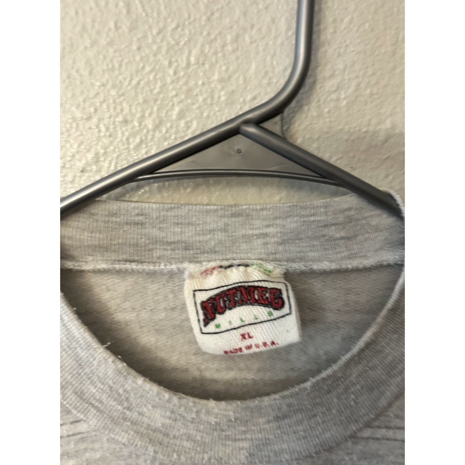 Nutmeg VINTAGE Nutmeg 90s New York Giants Crewneck Sweatshirt Men XL Gray Size US XL / EU 56 / 4 - 5 Thumbnail