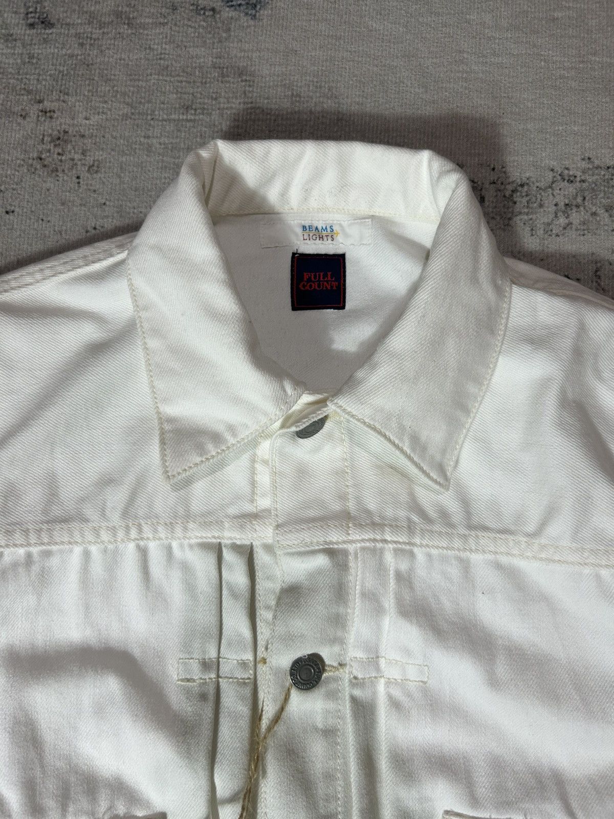 Full Count & Co. 💥BINDING OFFER💥Full count x Beams type 2 white jacket Size US M / EU 48-50 / 2 - 4 Thumbnail