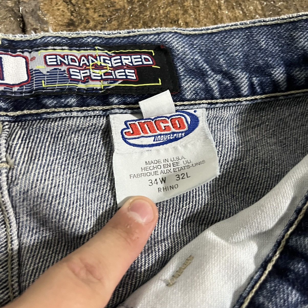 JNCO × Vintage CRAZY VINTAGE JNCO RHINO JEANS Y2K ENDANGERED SPECIES RAVE Size US 34 / EU 50 - 12 Thumbnail