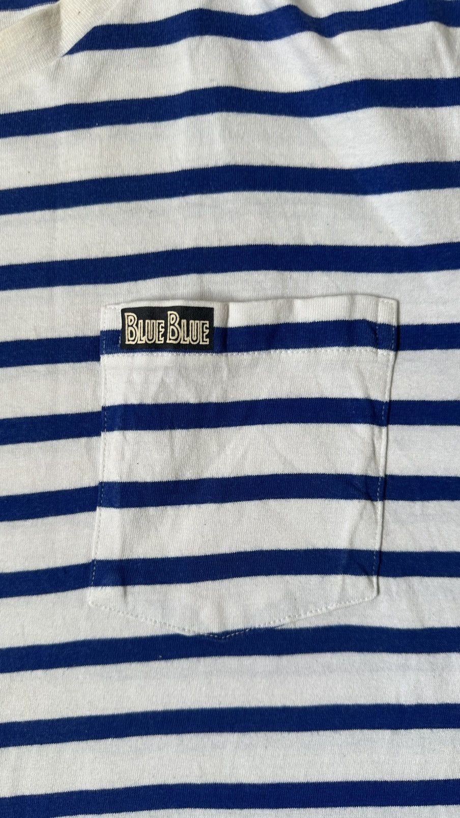 Blue Blue Japan VINTAGE BLUE BLUE JAPAN X FRUITS OF THE LOOM TEE Size US M / EU 48-50 / 2 - 3 Thumbnail