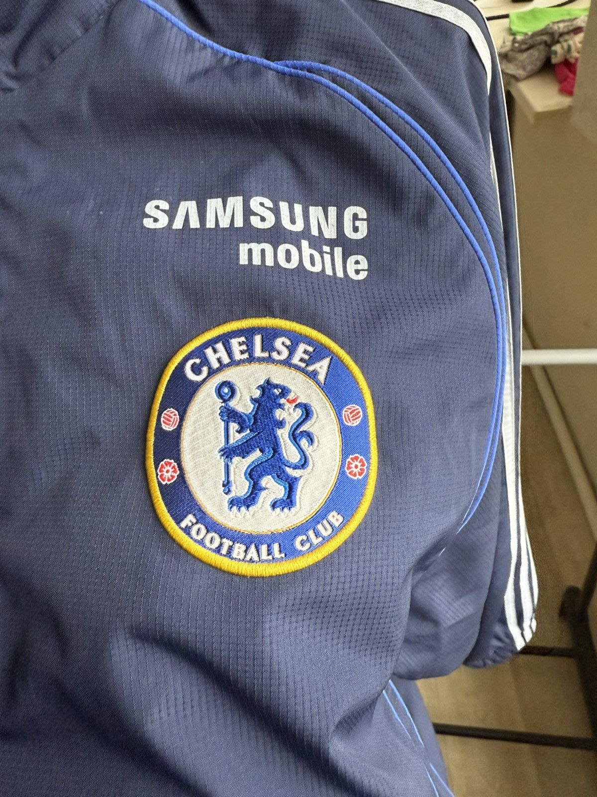 Adidas Vintage Adidas Chelsea Football Jacket Soccer Training 2006 Size US M / EU 48-50 / 2 - 16 Thumbnail