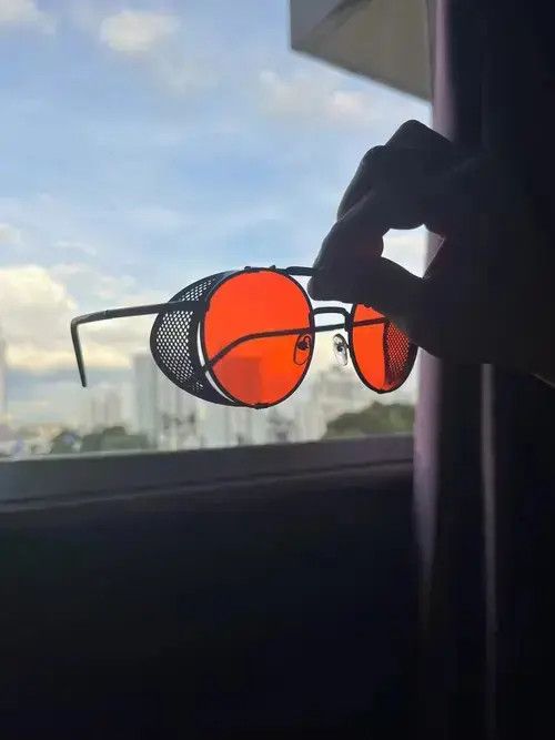 Other Retro Round Metal Sunglasses Size ONE SIZE - 3 Thumbnail