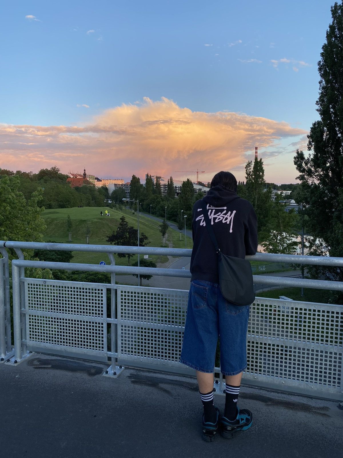Stussy Vintage Stussy USA Baggy Hoodie Embroidered Logo Y2K Black Size US M / EU 48-50 / 2 - 15 Thumbnail