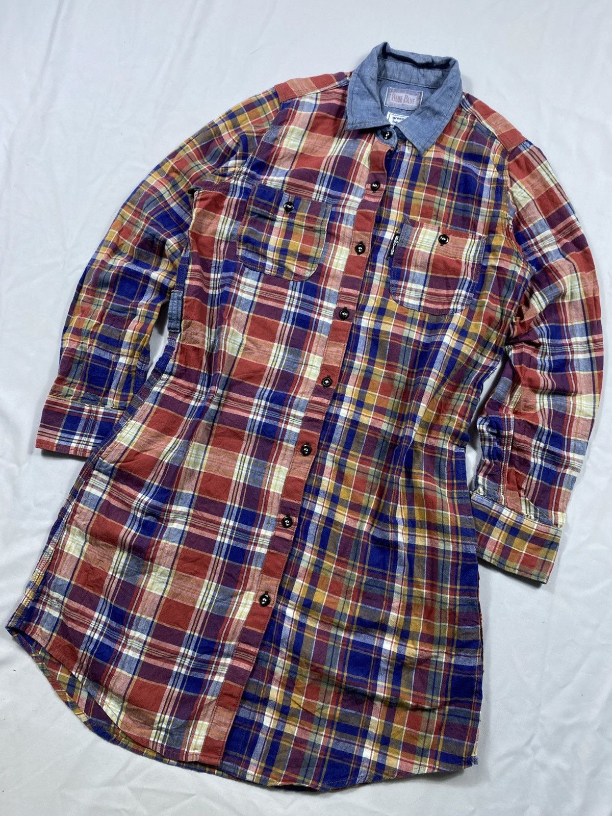 Blue Blue Japan × Orslow × Pure Blue Japan Japanese Blue Blue japan button up shirt Size US M / EU 48-50 / 2 - 3 Thumbnail