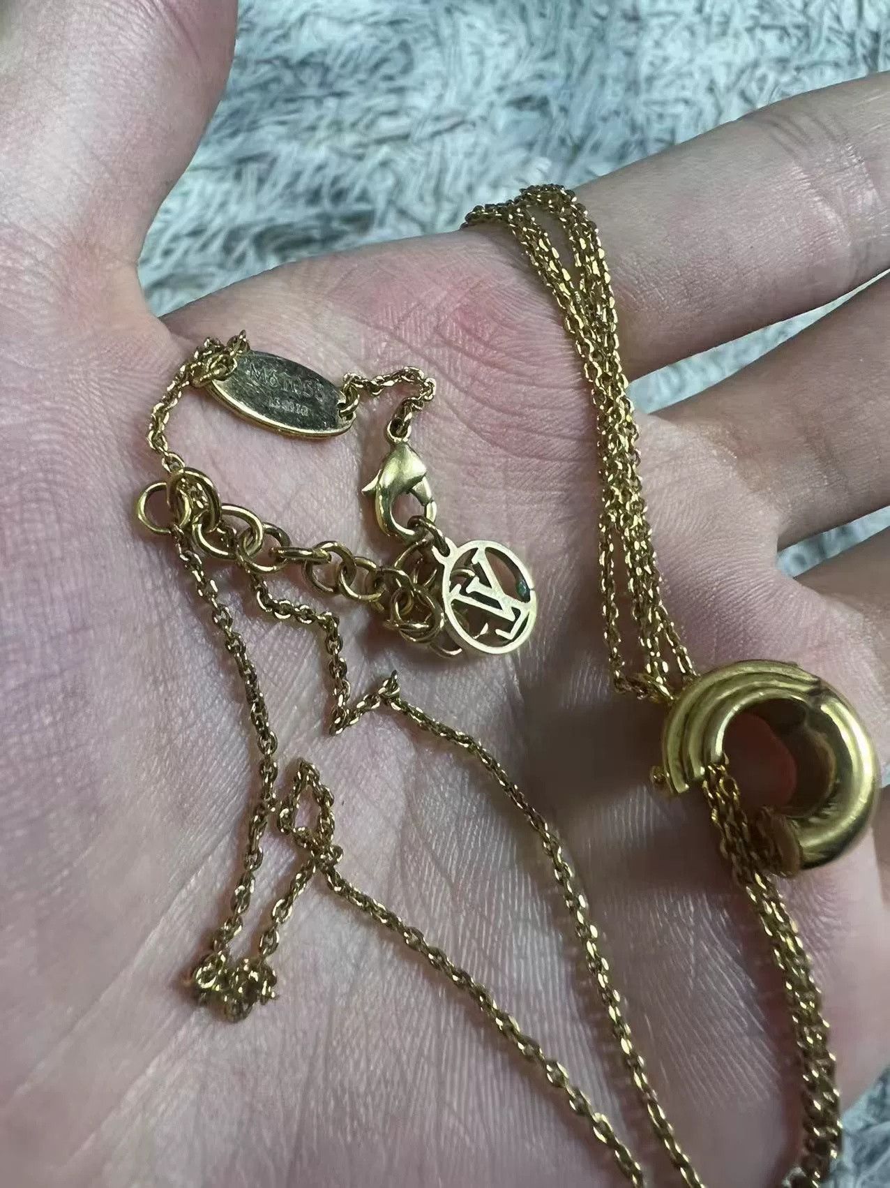 Louis Vuitton Louis Vuitton LV Necklace Size ONE SIZE - 2 Thumbnail