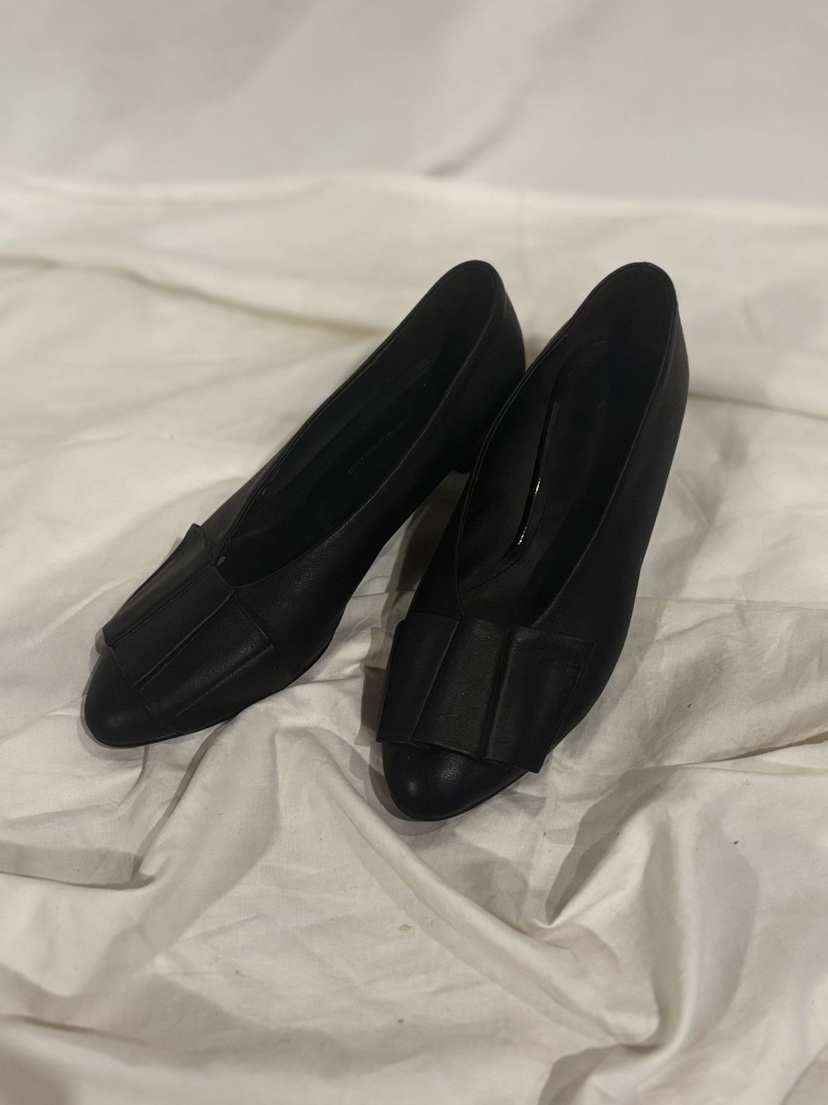 Other Black handmade 1.5” Pumps.wf391 Size US 7 / IT 37 - 1 Thumbnail