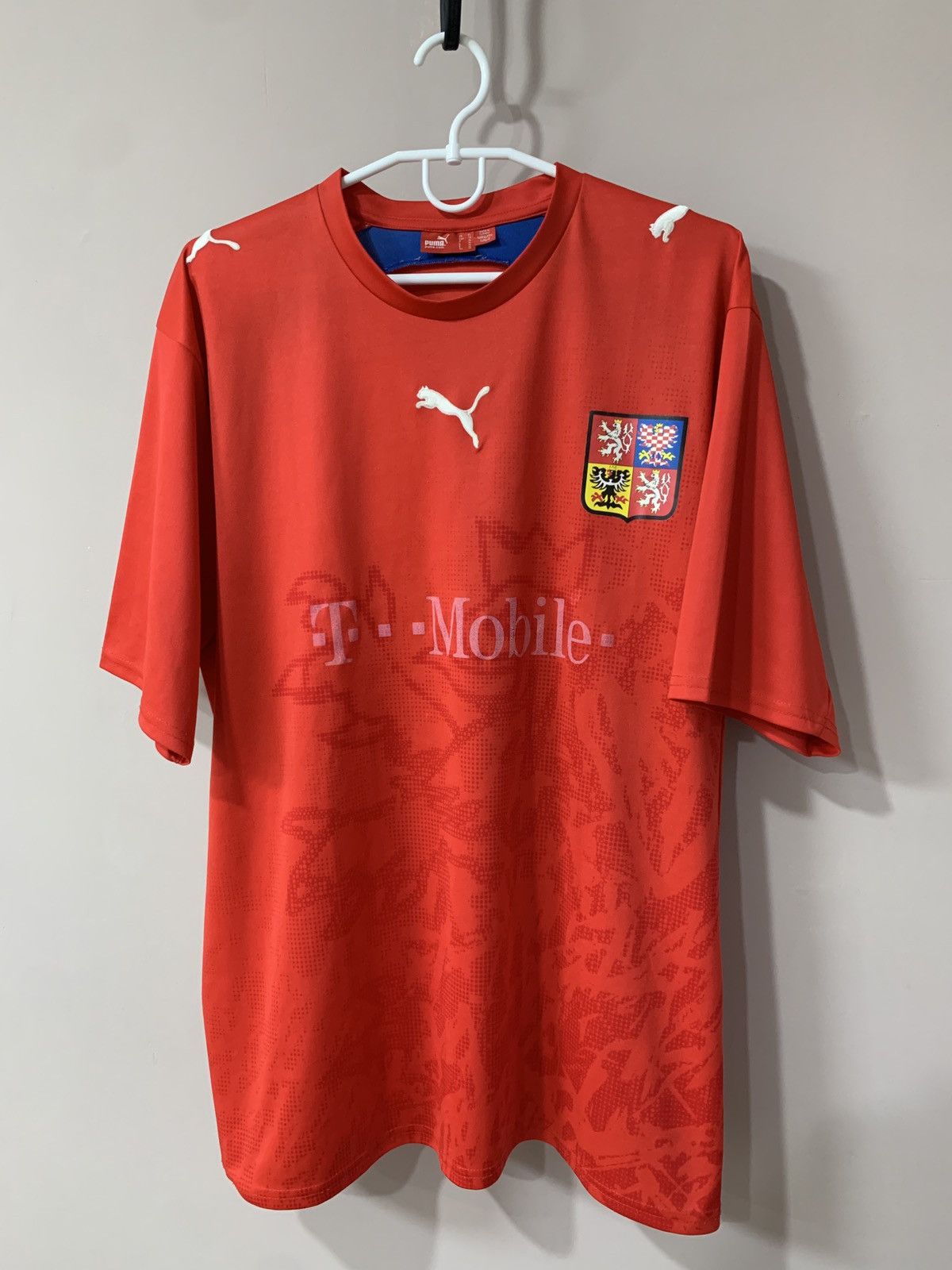 Puma Czech Republic vintage 2006 2008 home soccer shirt jersey XL Size US XL / EU 56 / 4 - 1 Thumbnail