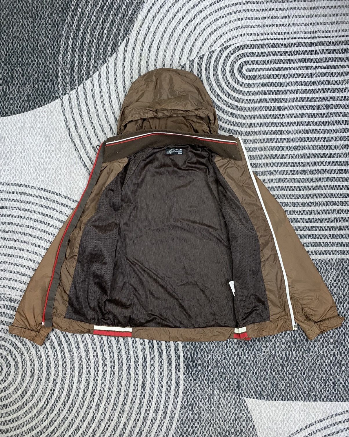 Beams Plus Vintage Beams Casual Brown Zipper Hooded Jacket Size US S / EU 44-46 / 1 - 5 Thumbnail