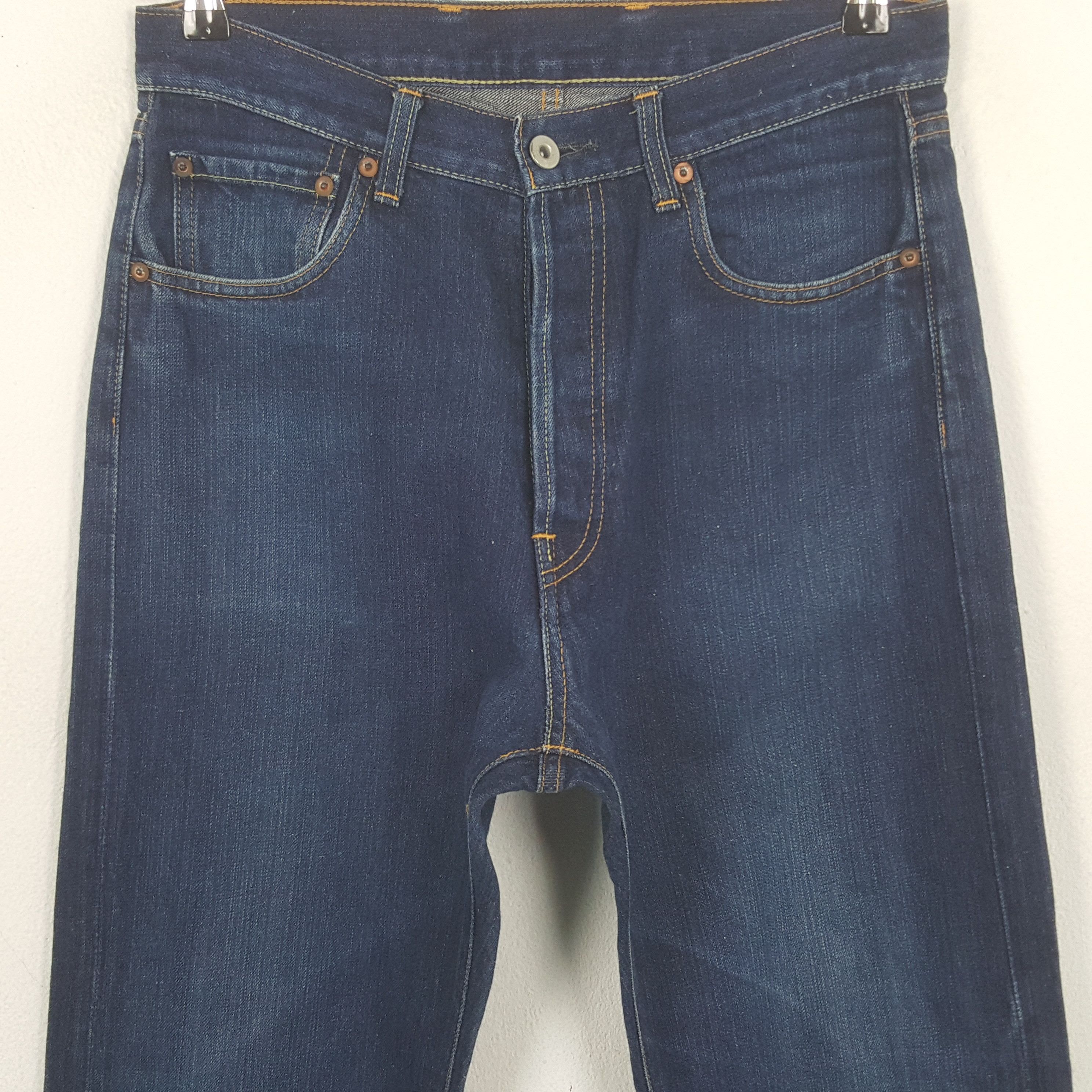 Futura Vintage Futura Japanese Brand Pocket Art Denim Jeans RR14 Size US 30 / EU 46 - 5 Thumbnail