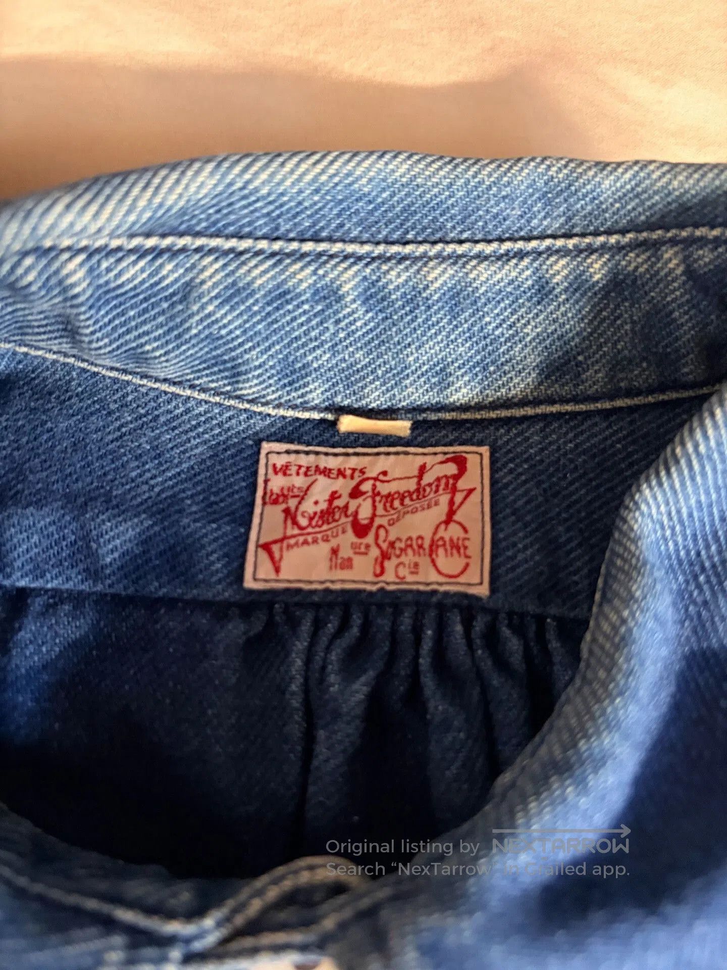 Mister Freedom Mister Freedom Denim Shirt for Casual Style. Size US M / EU 48-50 / 2 - 5 Thumbnail
