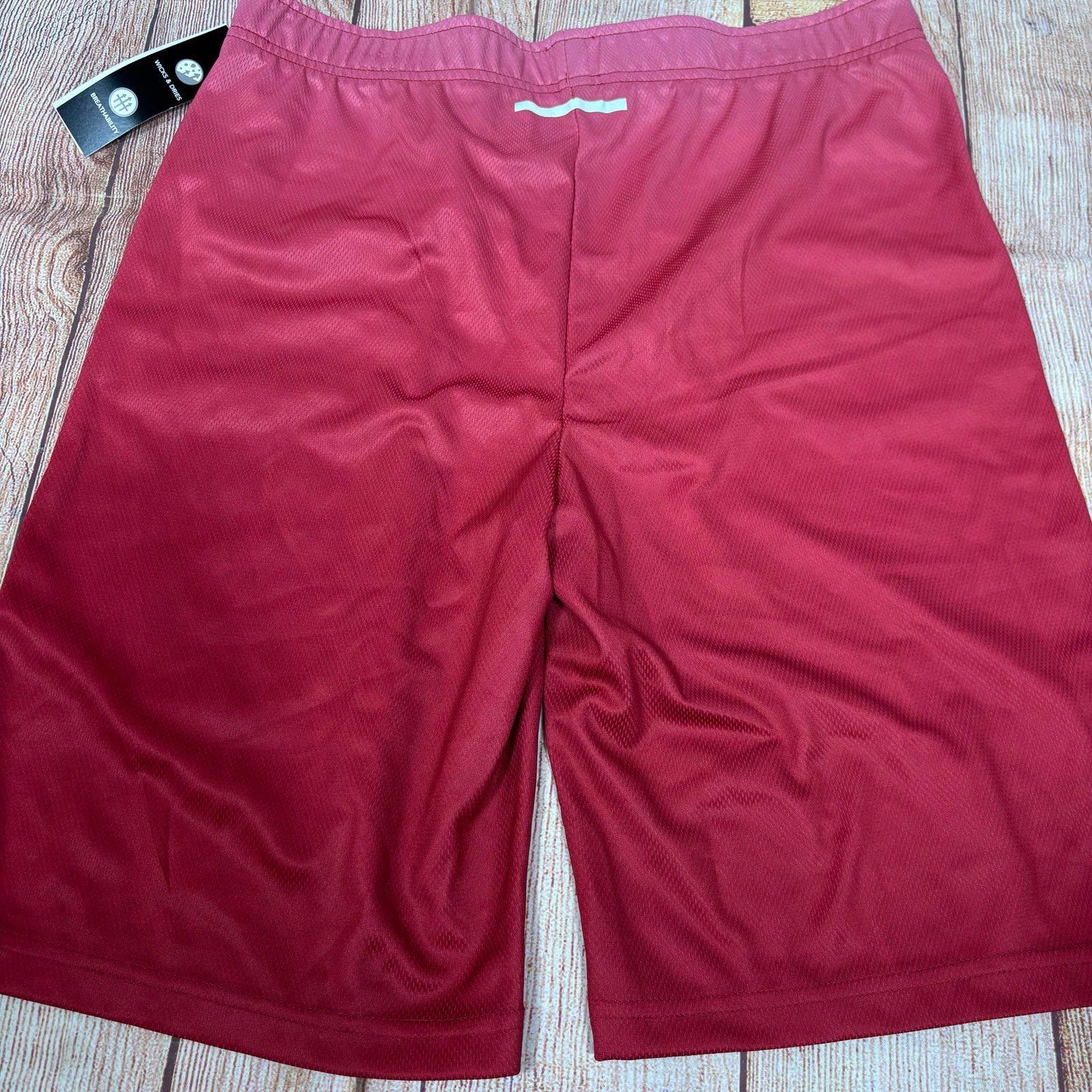 Zylos George Machado Zelos Men's Large Athletic Shorts in Red NWT Size US 34 / EU 50 - 5 Thumbnail