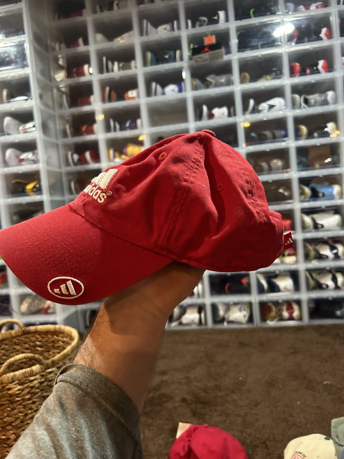 Adidas × Vintage Vintage adidas Hat Size ONE SIZE - 2 Thumbnail