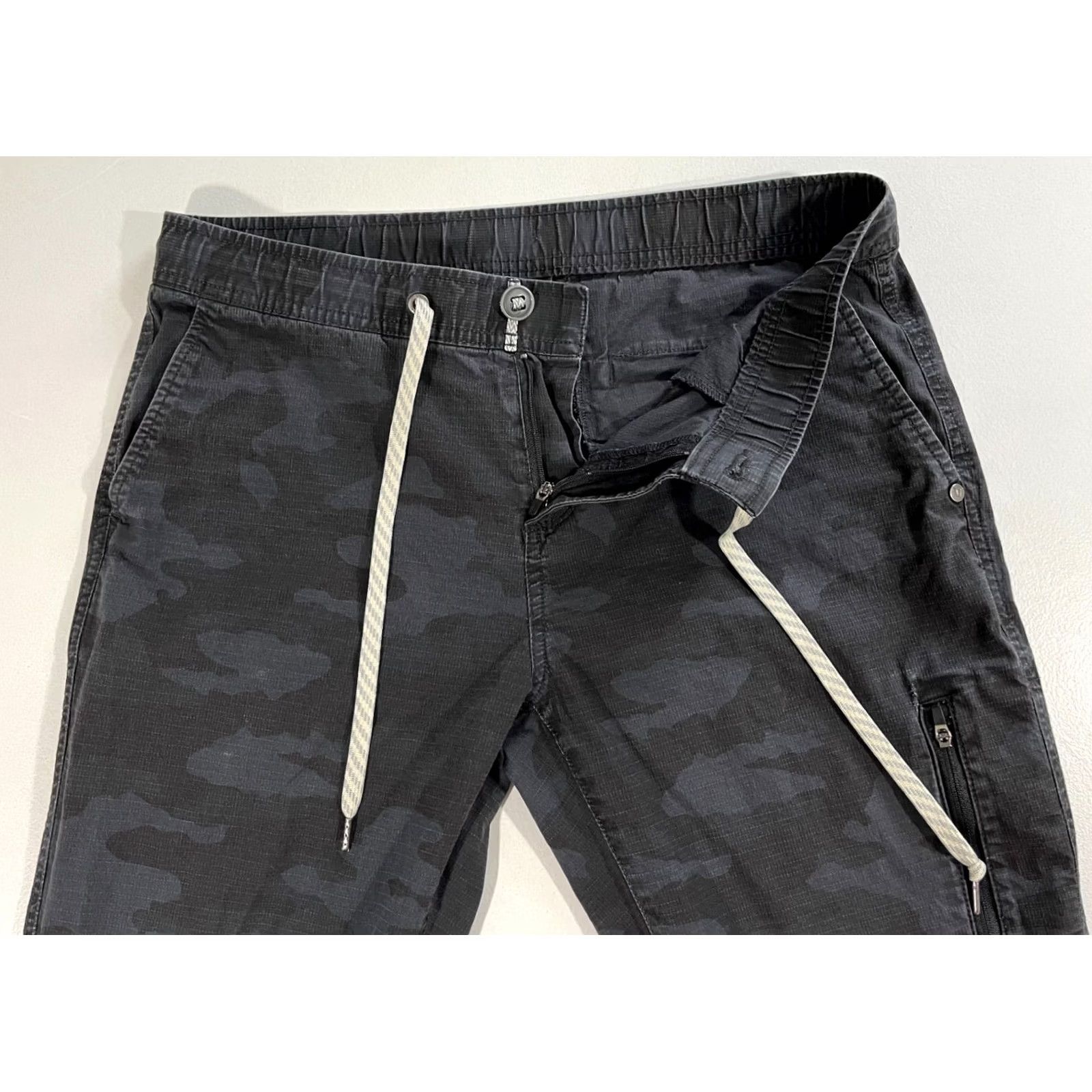 Vuori Vuori Women's DuraTerra Ripstop Pants VW401 Gray M Cotton Blend Pockets Inseam 28" Athleisure Outdoor Hiking Walking Mens Womens Boys Girls Size 32" / US 10 / IT 46 - 4 Thumbnail