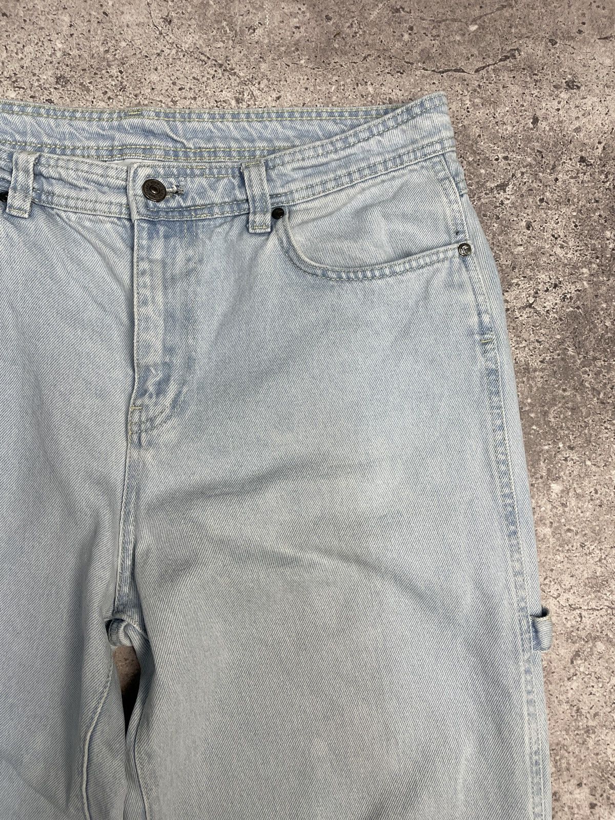 Karl Kani Vintage Distressed Karl Kani 00s Baggy Cargo Jeans Pants Size US 34 / EU 50 - 10 Thumbnail