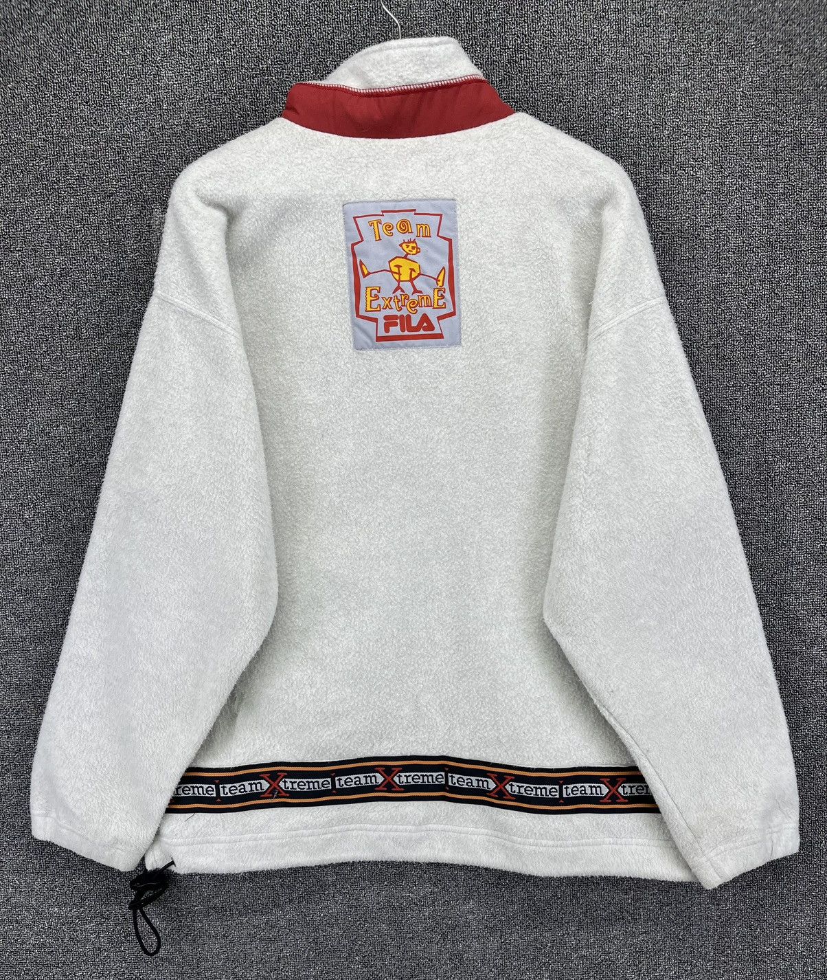 Fila Vintage Fila Extreme Team Deep Pile Fleece Sweatshirt Size US L / EU 52-54 / 3 - 8 Thumbnail