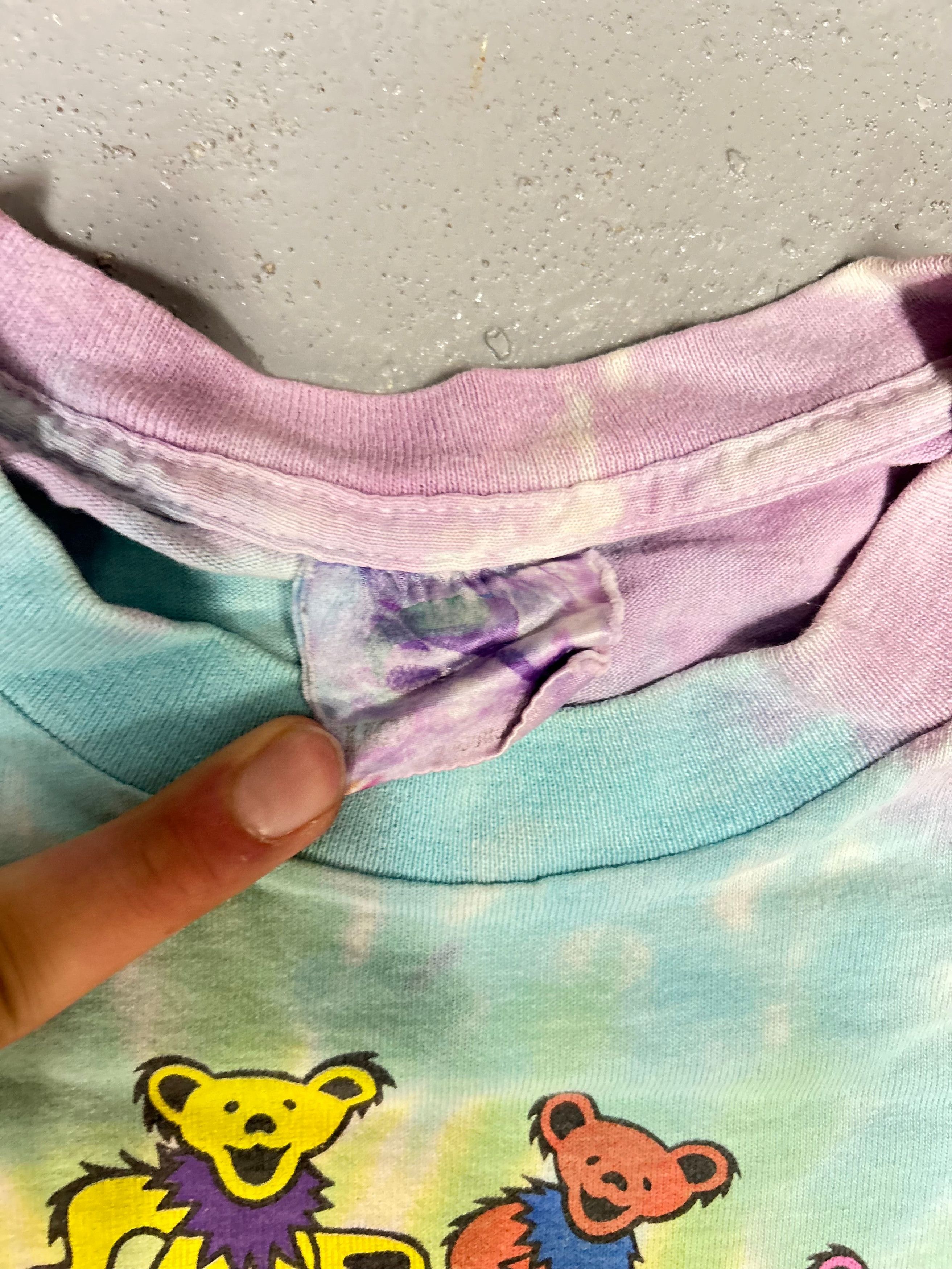 Other Vintage 1989 Grateful Dead Dancing Bears Tie-Dye Band T-Shirt Liquid Blue Size US L / EU 52-54 / 3 - 1 Thumbnail