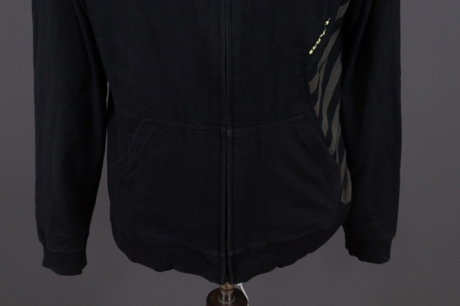 Oakley Oakley Slim Fit Black Striped Outdor Hooded Sweater Size L Size US L / EU 52-54 / 3 - 3 Thumbnail
