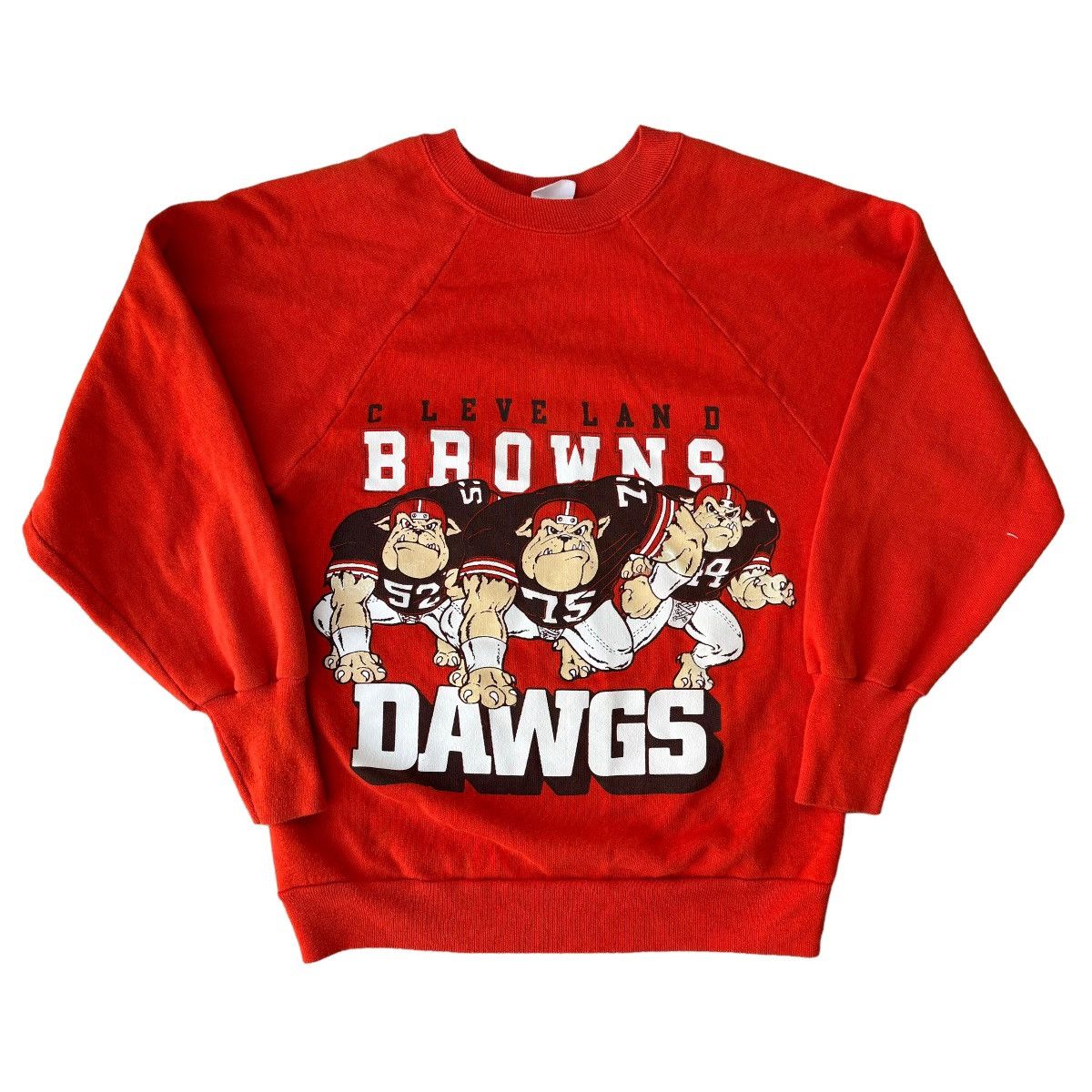 Logo 7 × NFL 80s Cleveland Browns DAWGS Graphic Sweatshirt Vintage Size US S / EU 44-46 / 1 - 3 Thumbnail