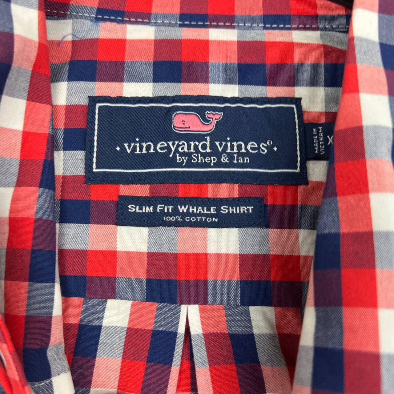 Vineyard Vines Vineyard Vines Button Down Shirt Men XXL Slim Fit Whale Size US XXL / EU 58 / 5 - 5 Thumbnail