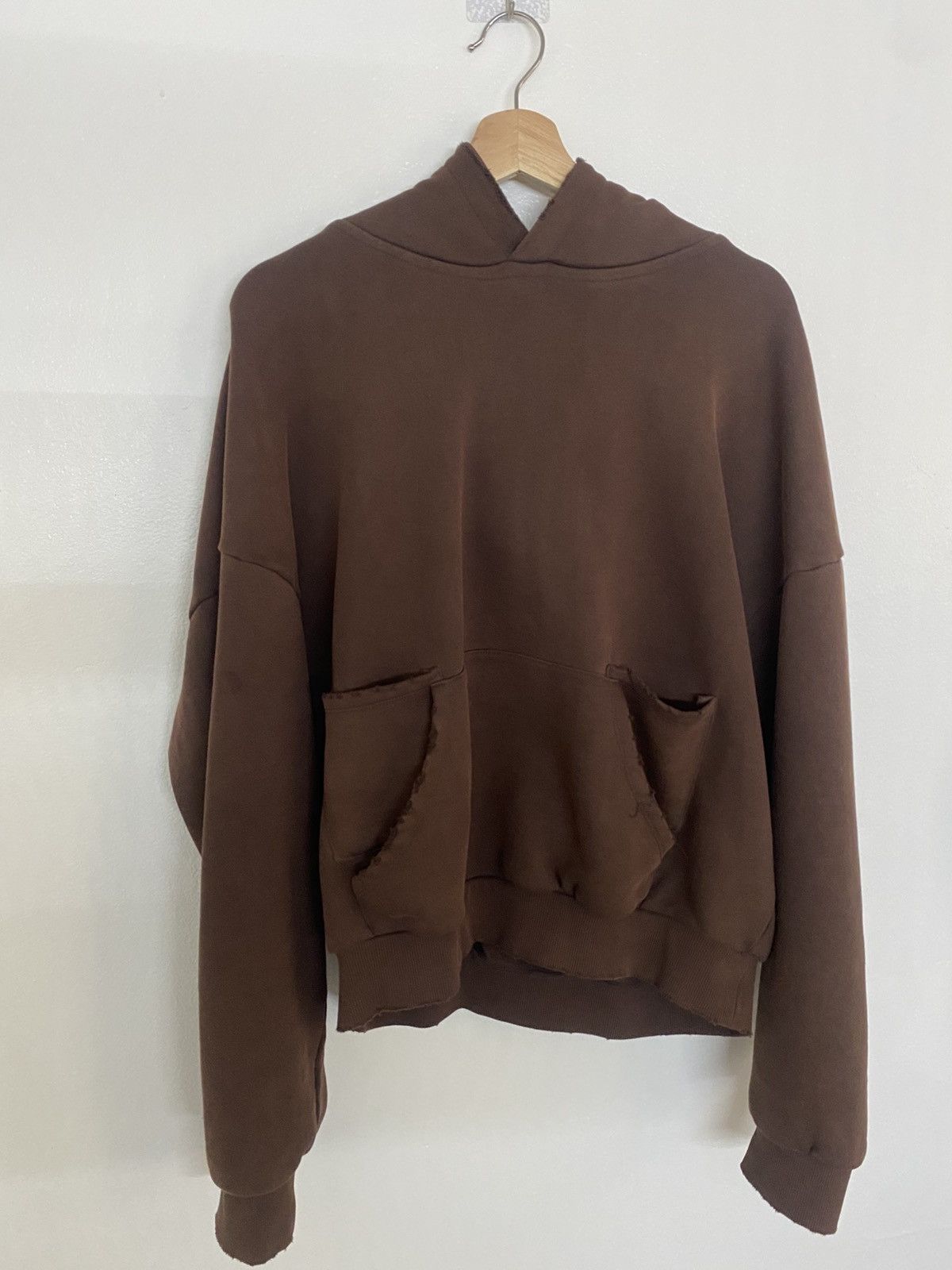 Other Timeless Forever TMLSSFRVR Sample Brown Distressed Hoodie Size US M / EU 48-50 / 2 - 1 Thumbnail